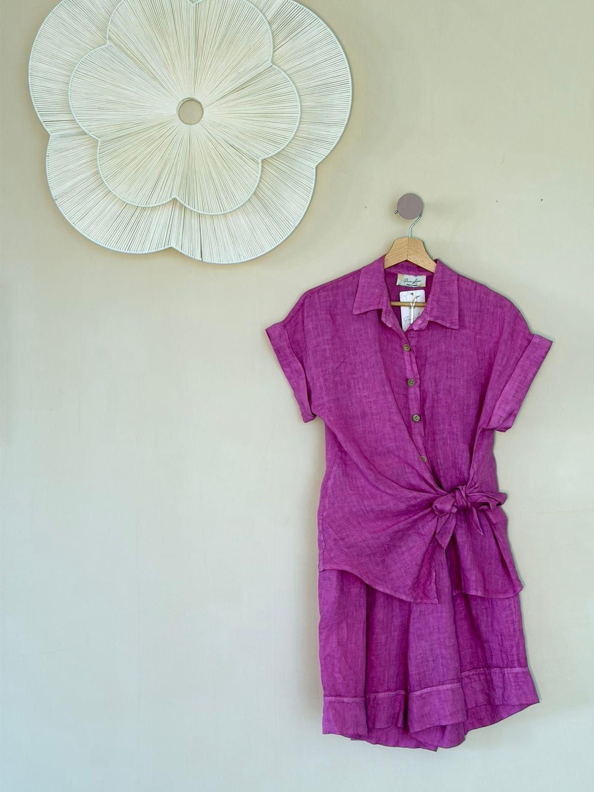 Pink Knot Blouse