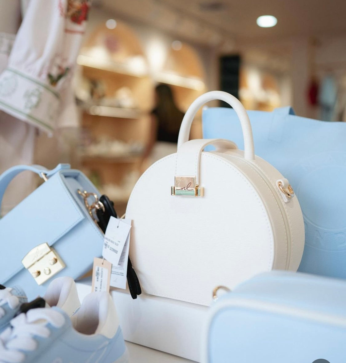 Naty London Arizona Bag Baby Blue