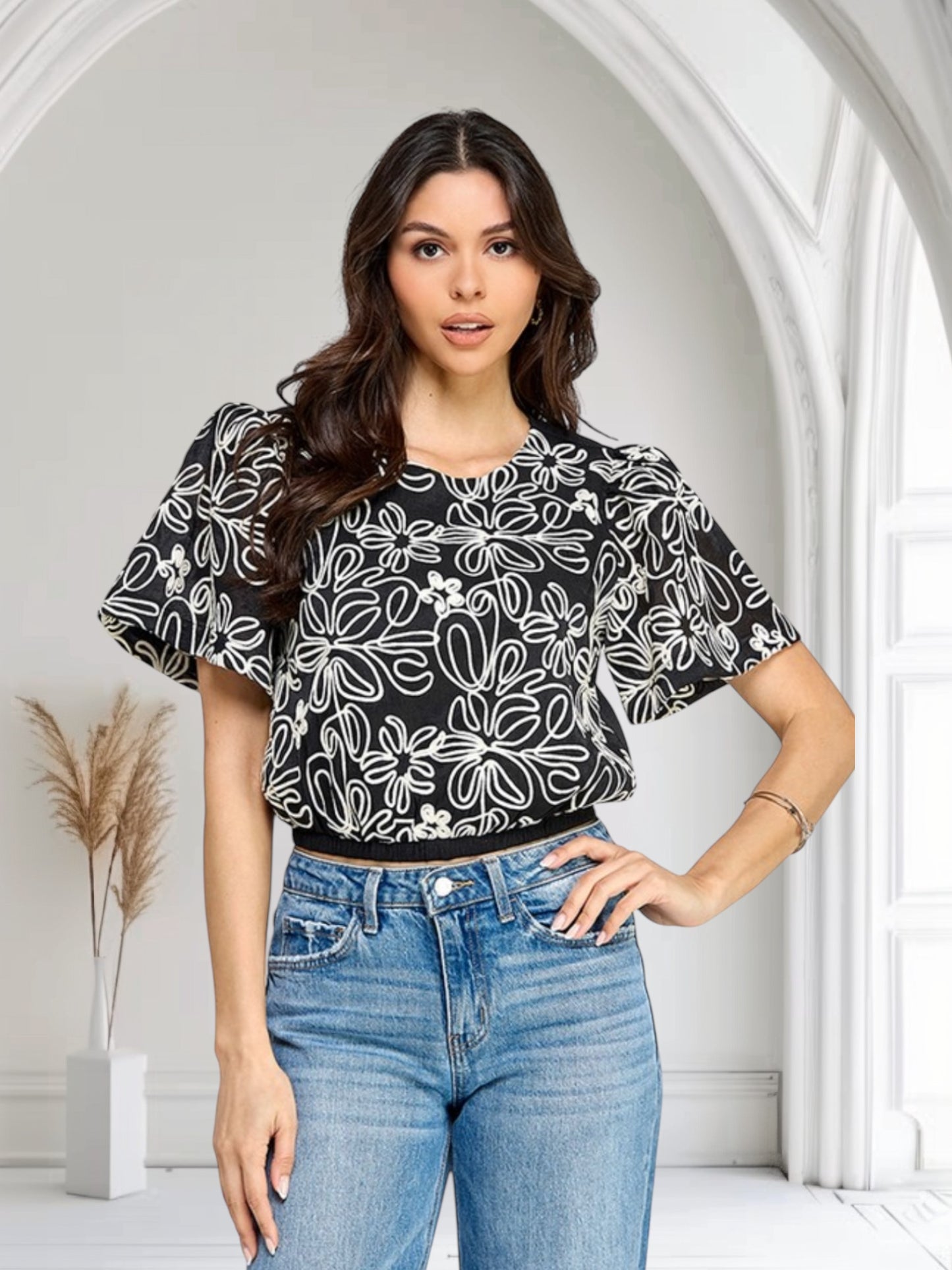 Embrodery Top