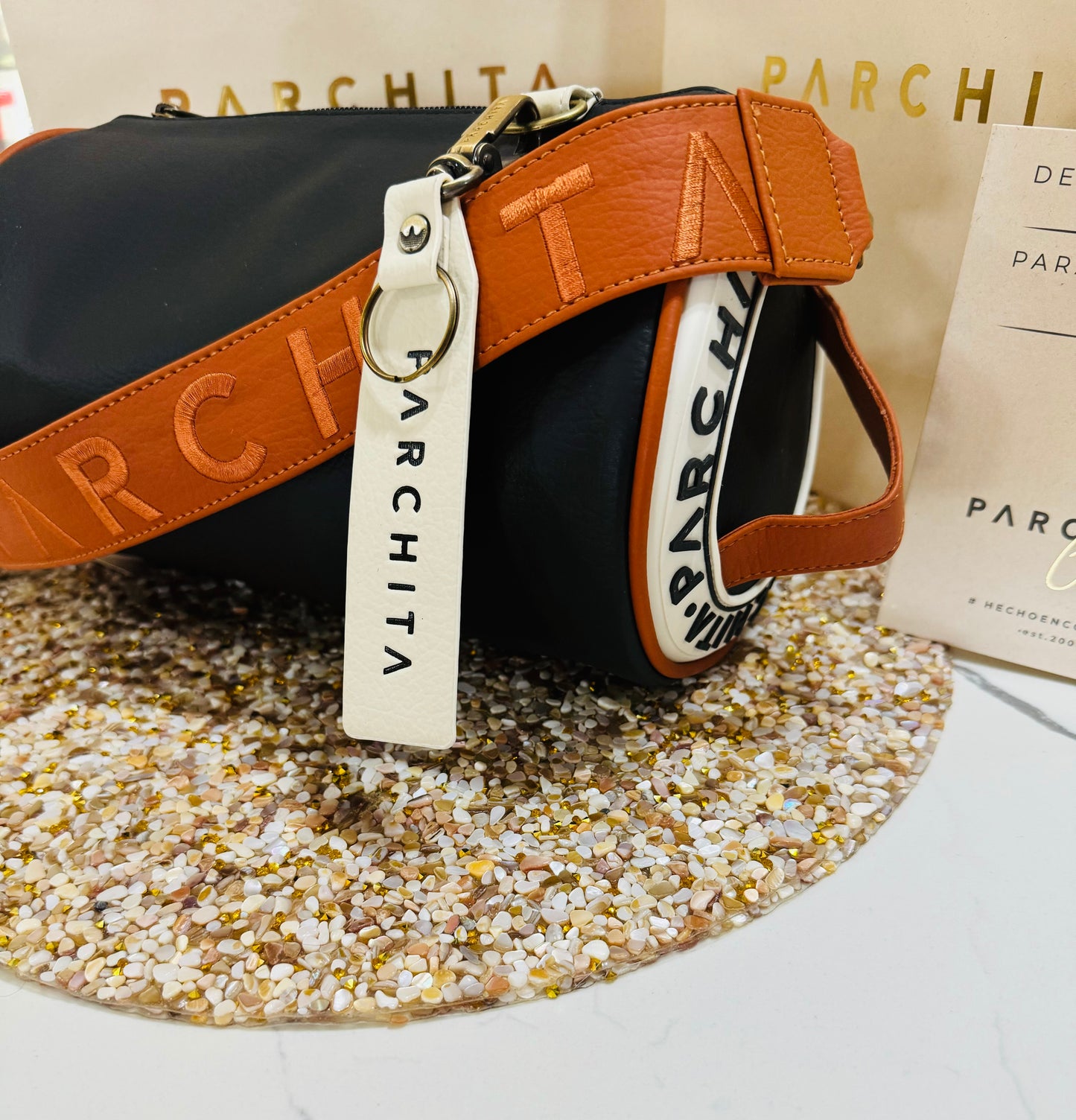 Cartera Parchita cilindro