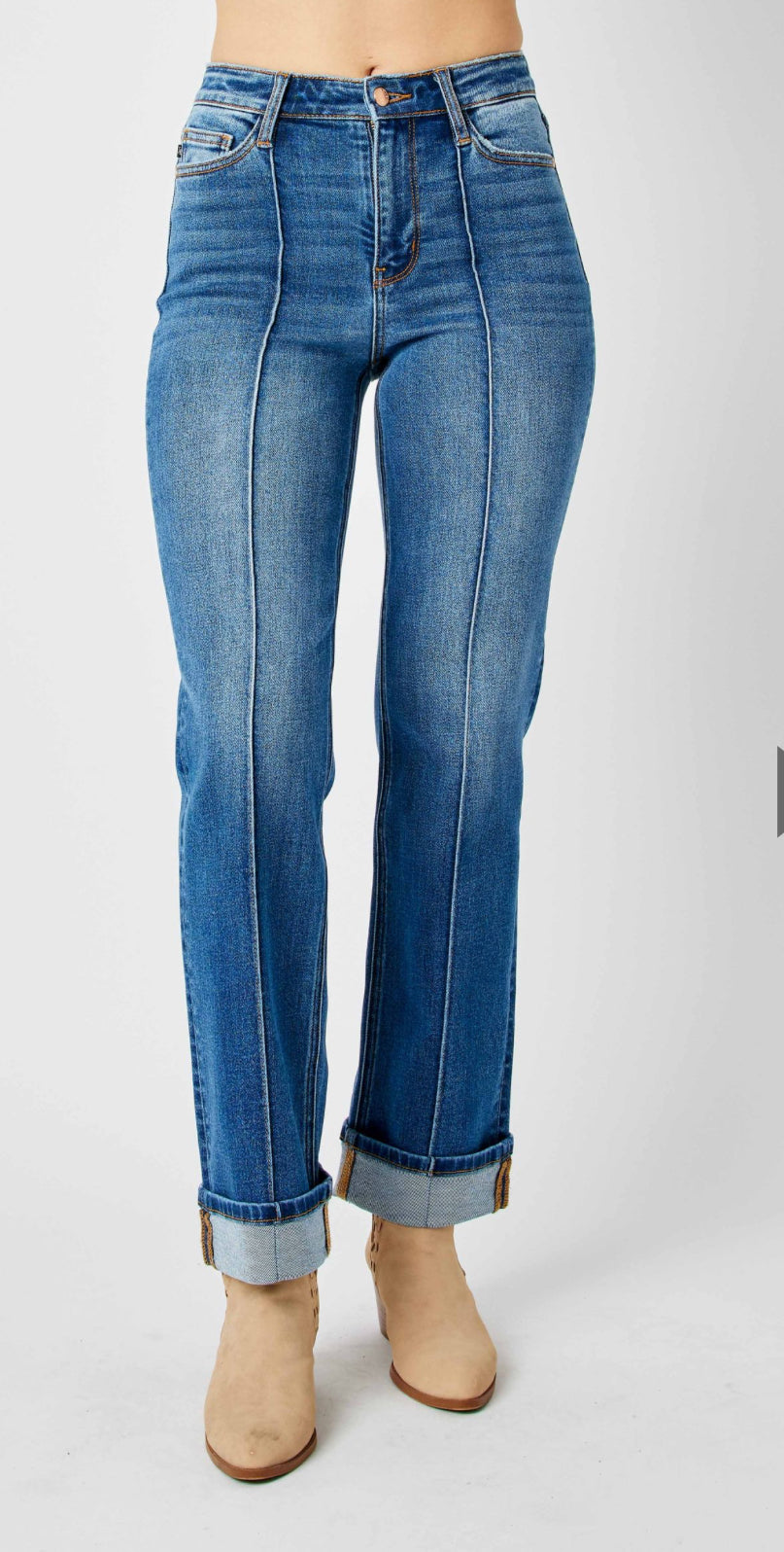 Plus Medium Blue Denim