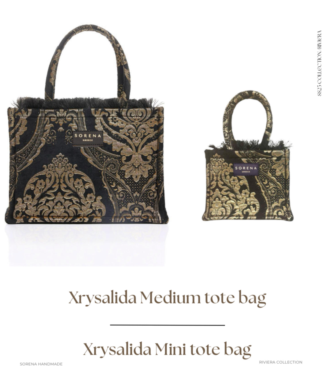 Sorena Xrysalida Medium Greece Tote Bag