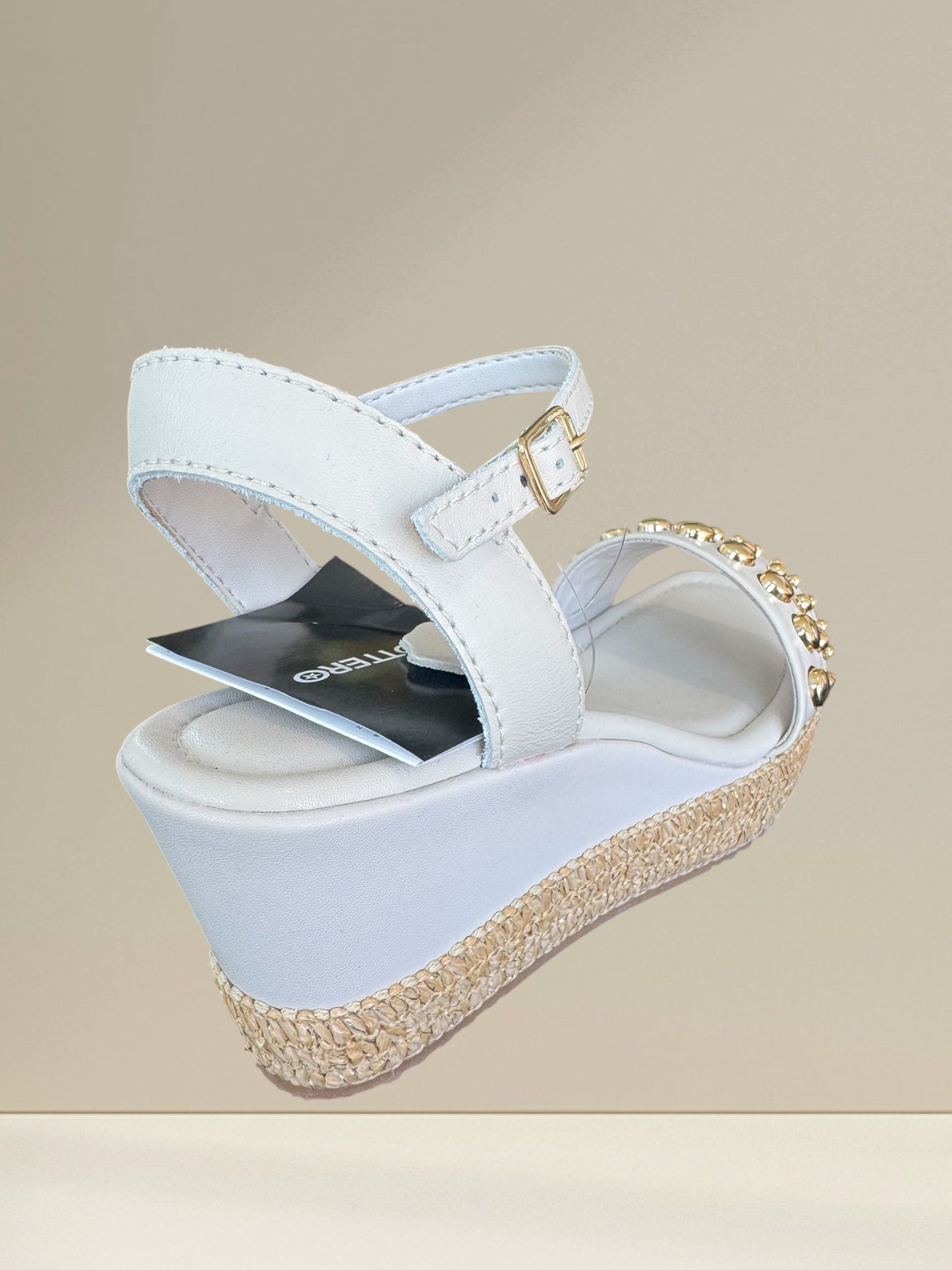 Soho Bottero Platform Napoli Off White Natural