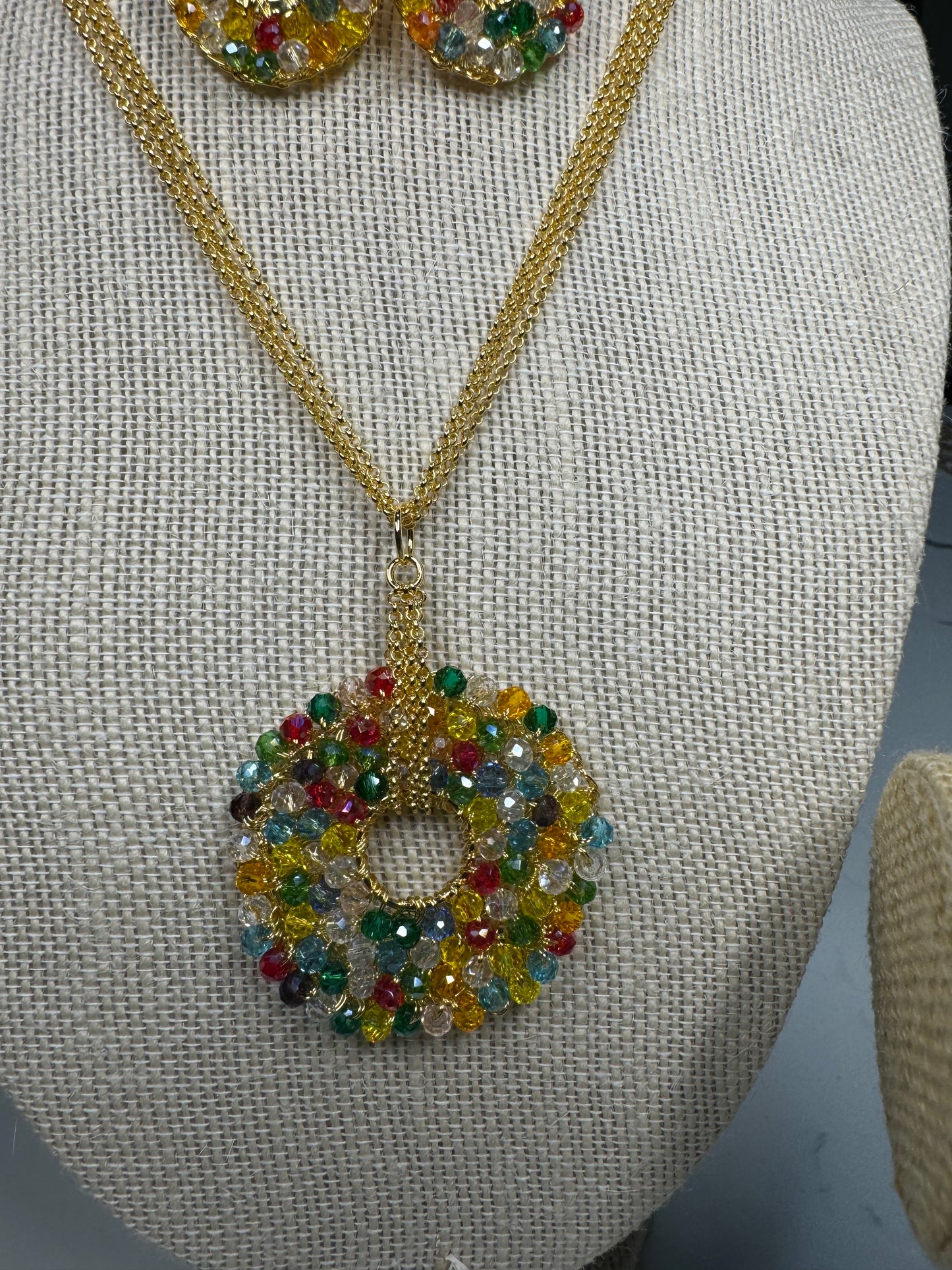 Lavish Necklace With Natural Stones