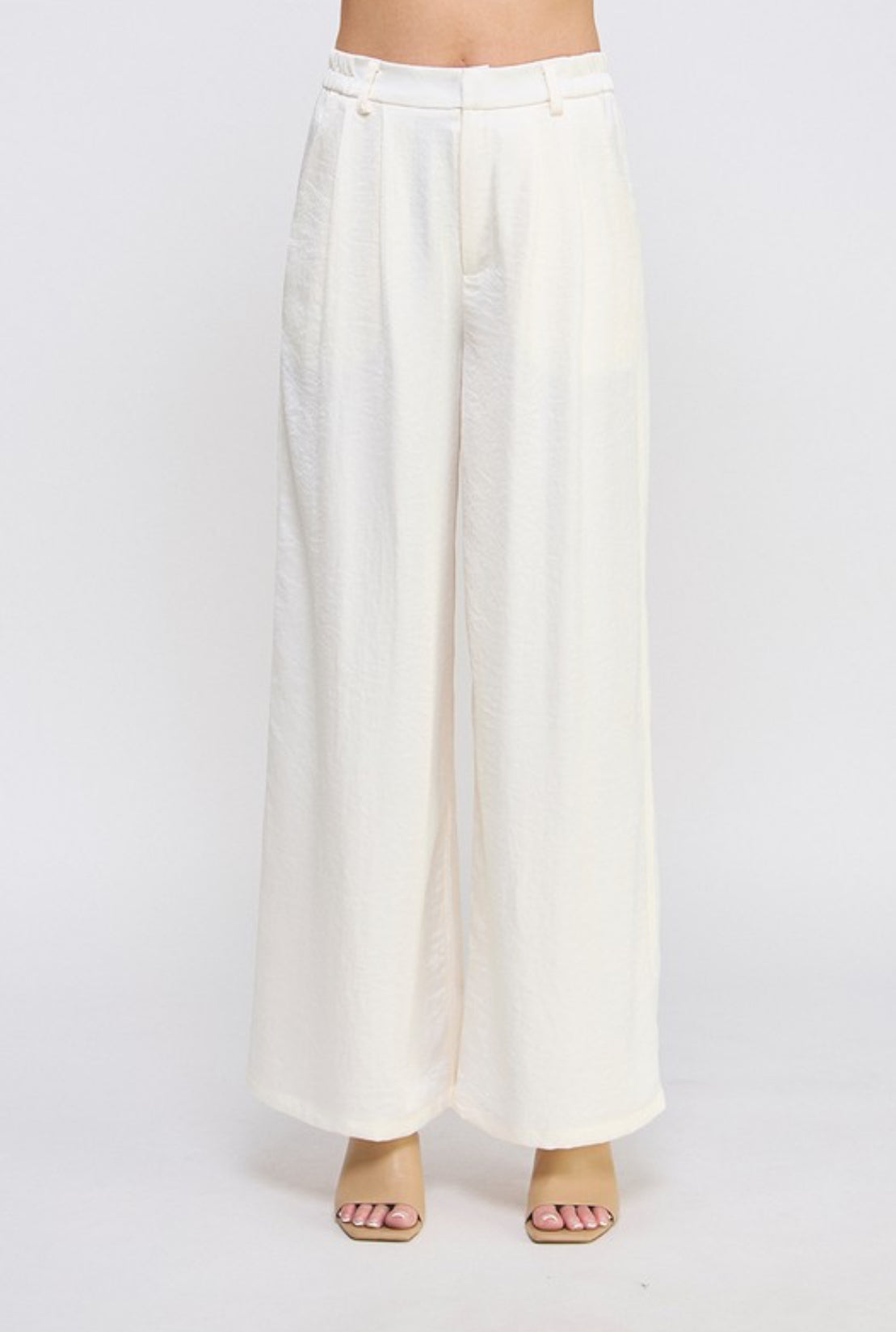 Satin Wide Leg Pants
