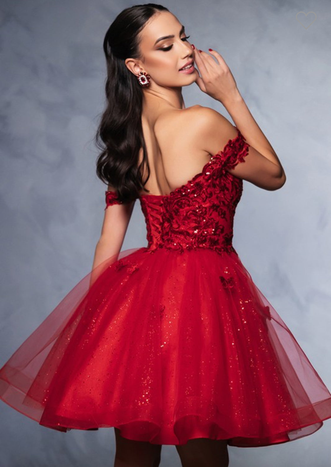 Cocktail Butterflies RED Dress