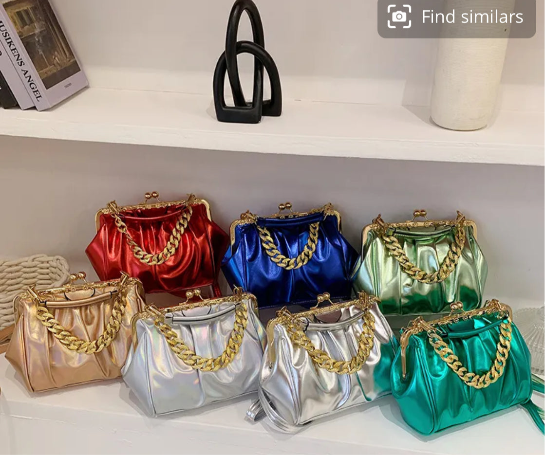 Vintage hand and crossbody bag