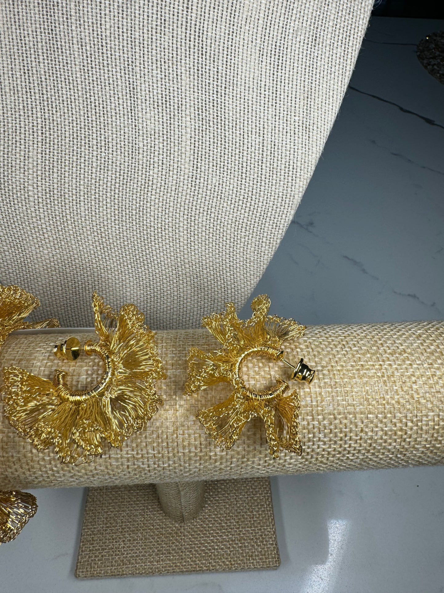 Lavish Earrings Gold Plated
