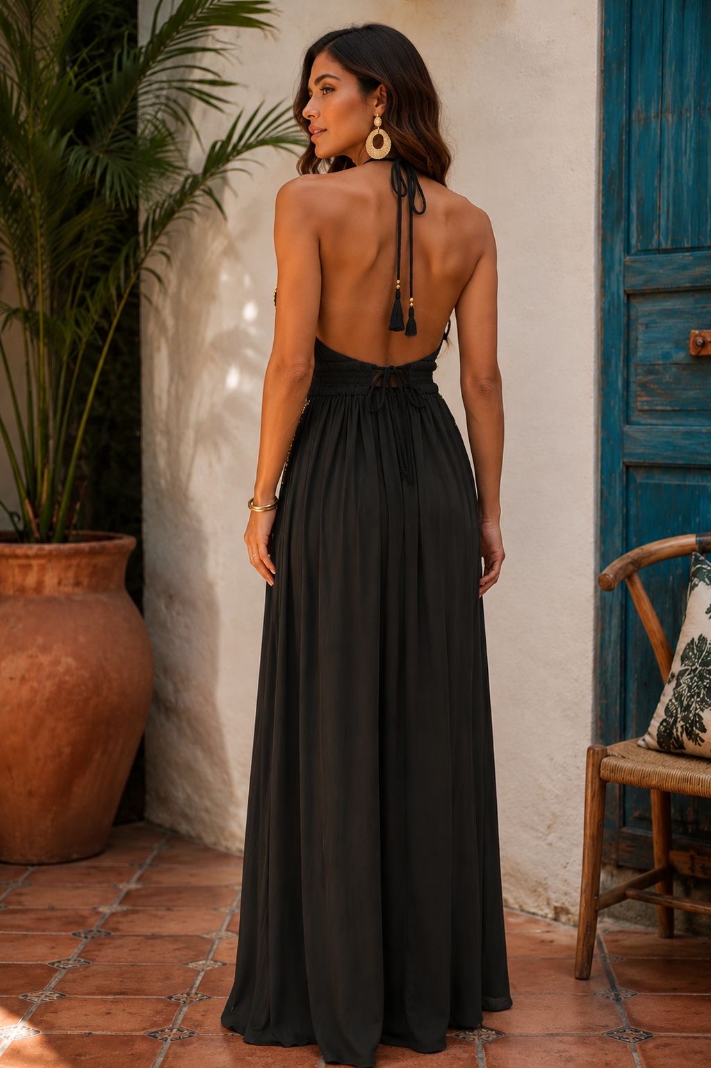 Cleopatra Grey Dress