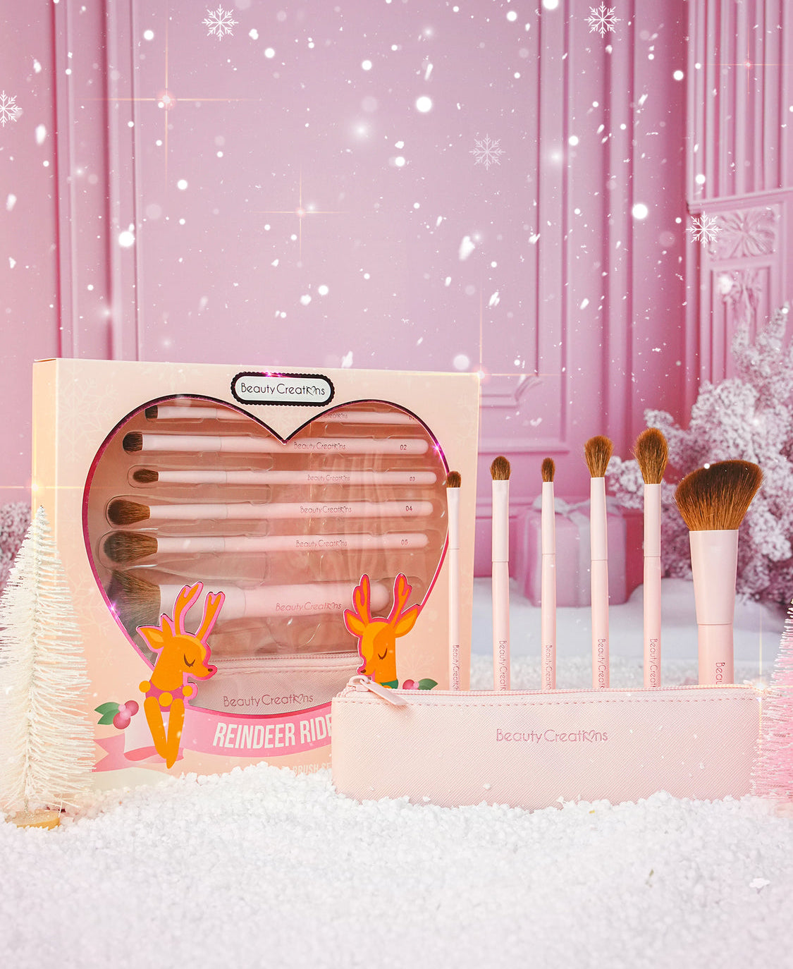 Beauty Creations Six Piece Natiral Brush Set