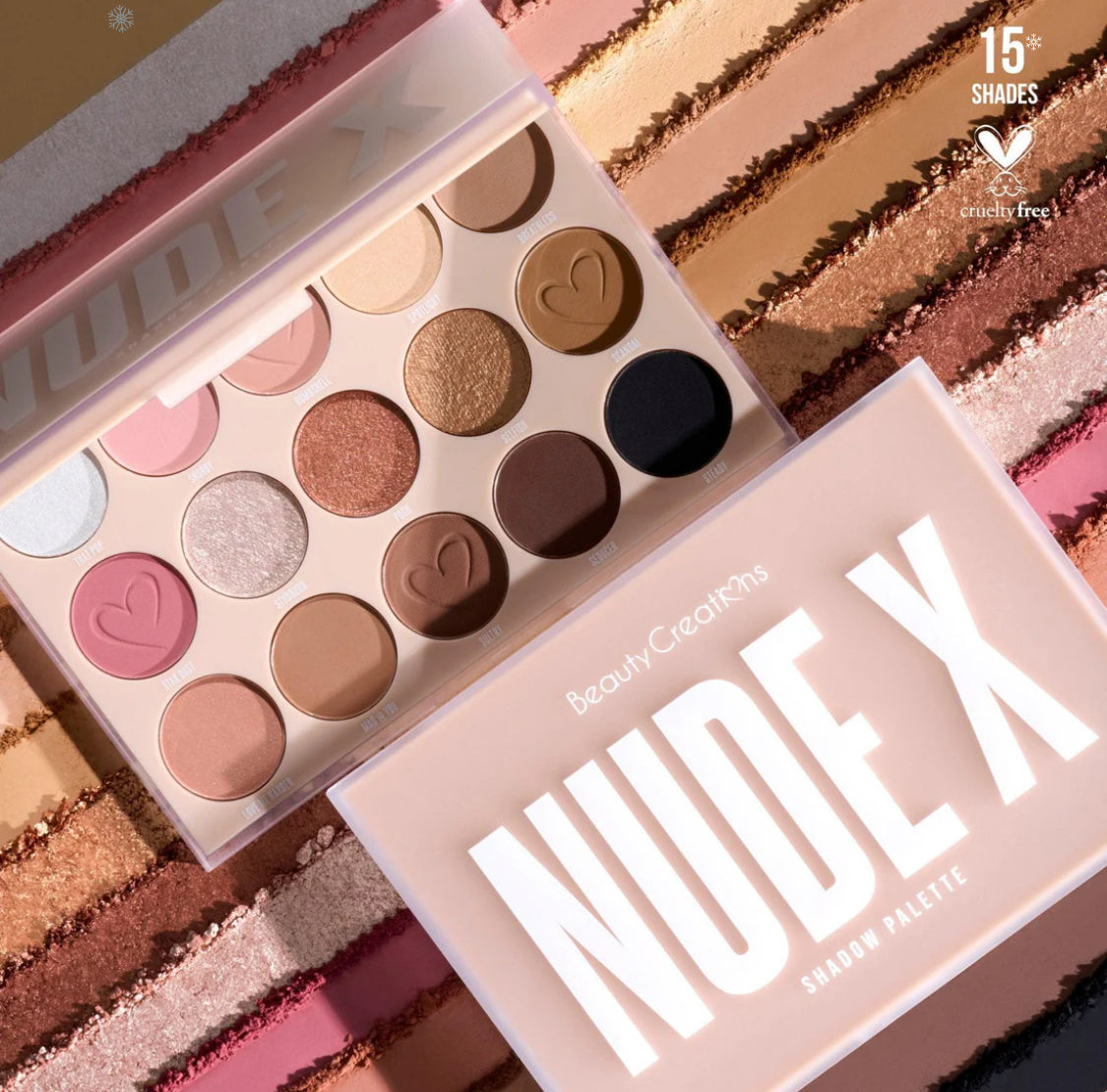 Beauty Creations Nude X Eye Shadow Palette