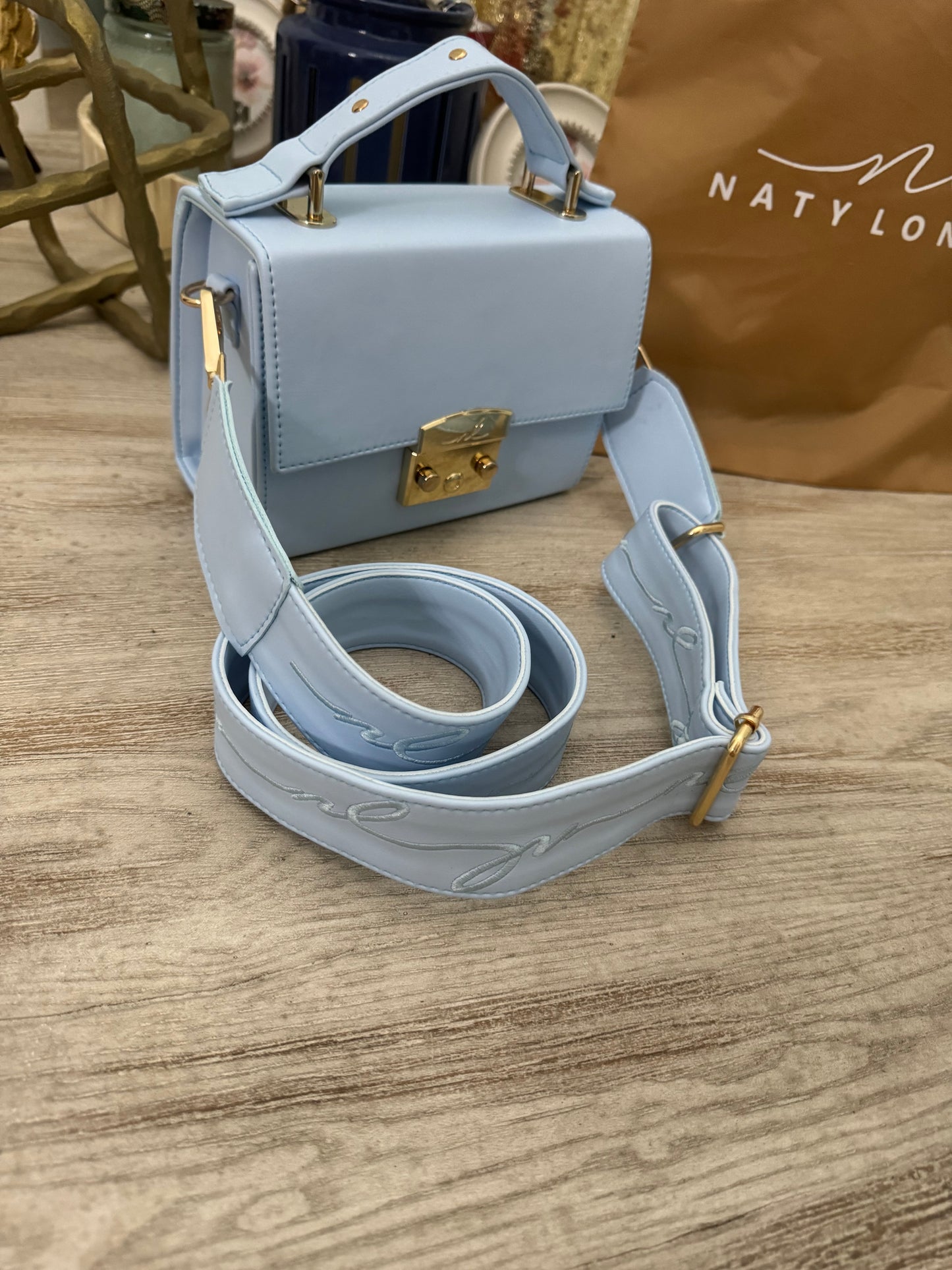 Naty London Arizona Bag Baby Blue