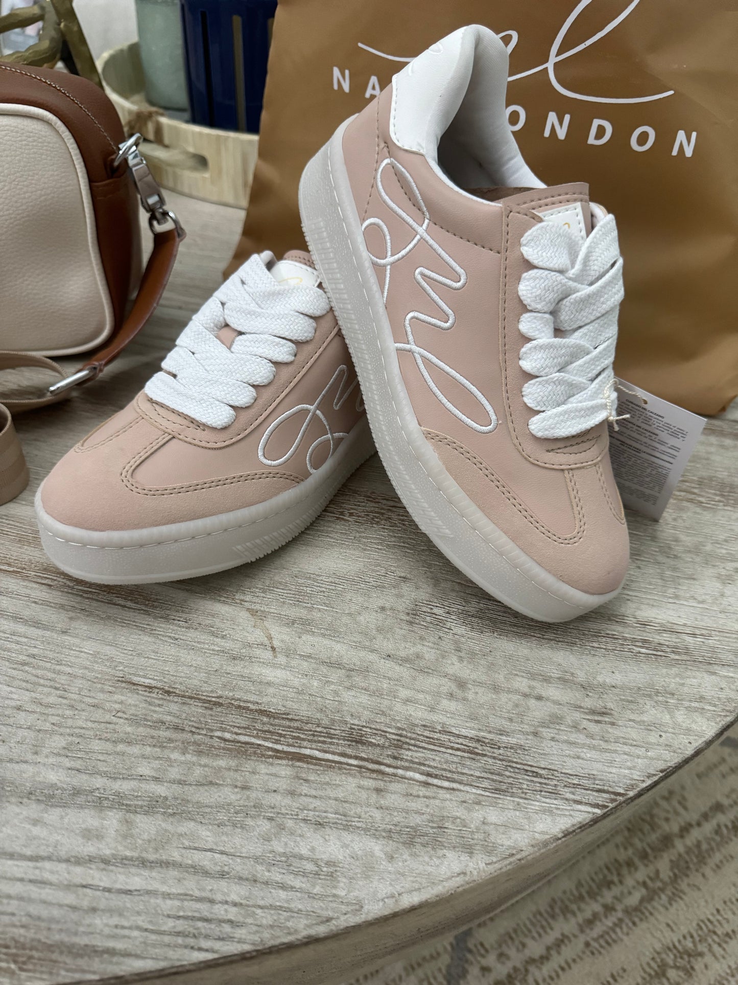 Naty London Sneaker Nude