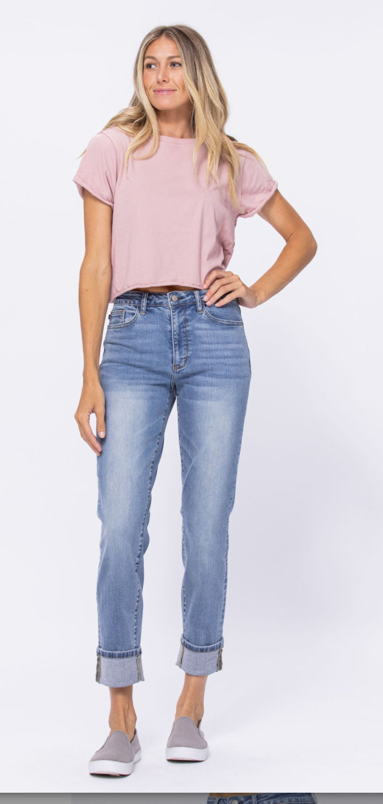 Plus Light Blue Denim