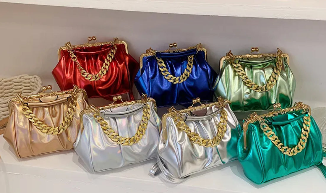 Vintage hand and crossbody bag