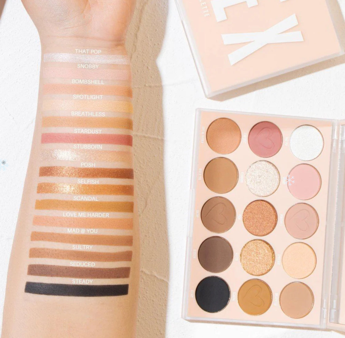Beauty Creations Nude X Eye Shadow Palette