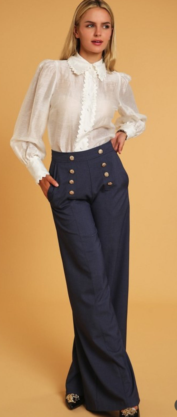 Dress Pants with buttons