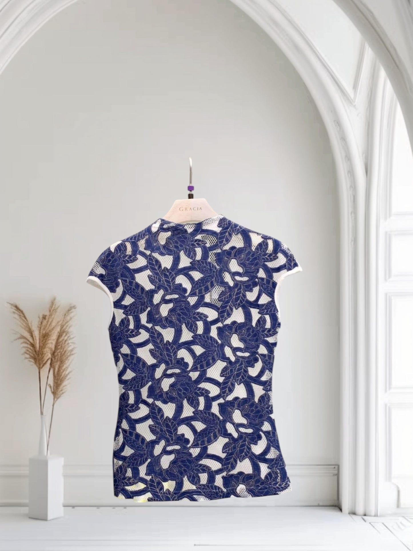 Gracia Denim Top