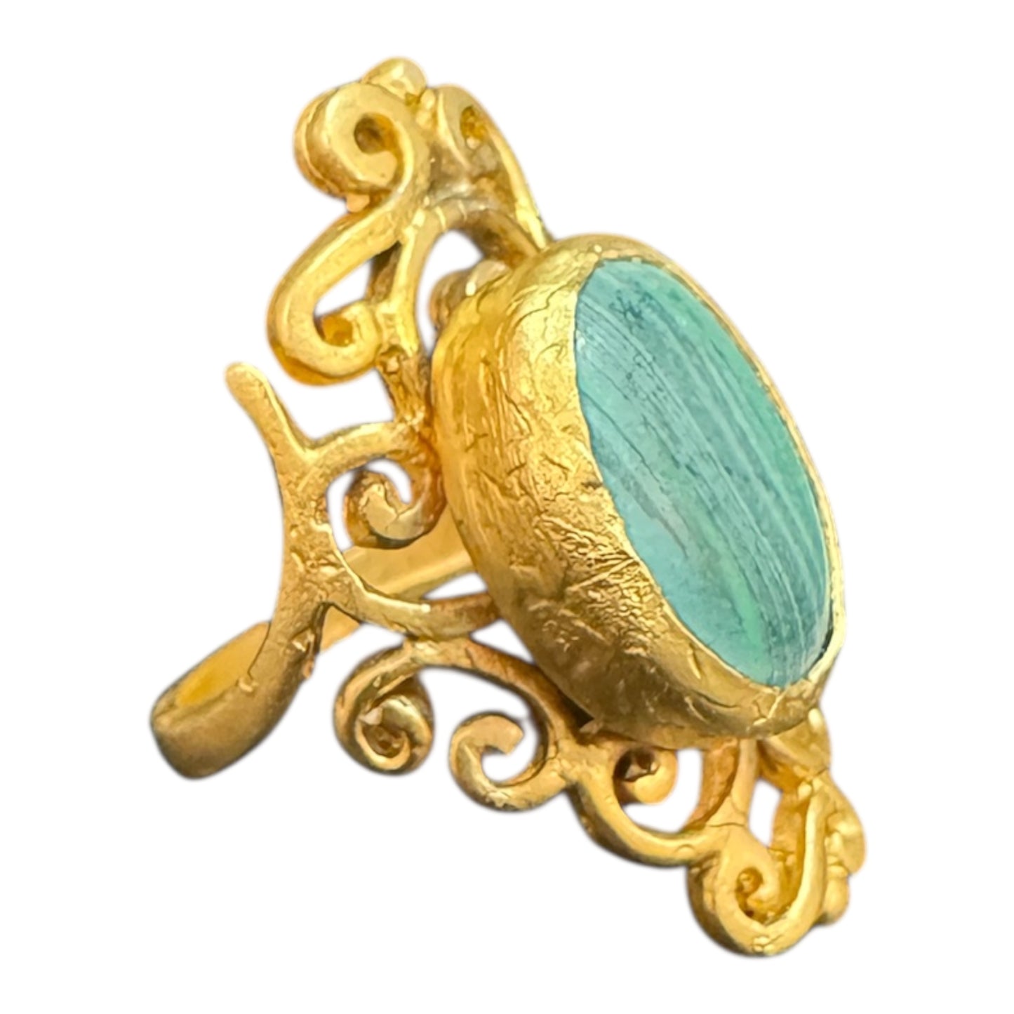 Turkish Ring with Turquoise
