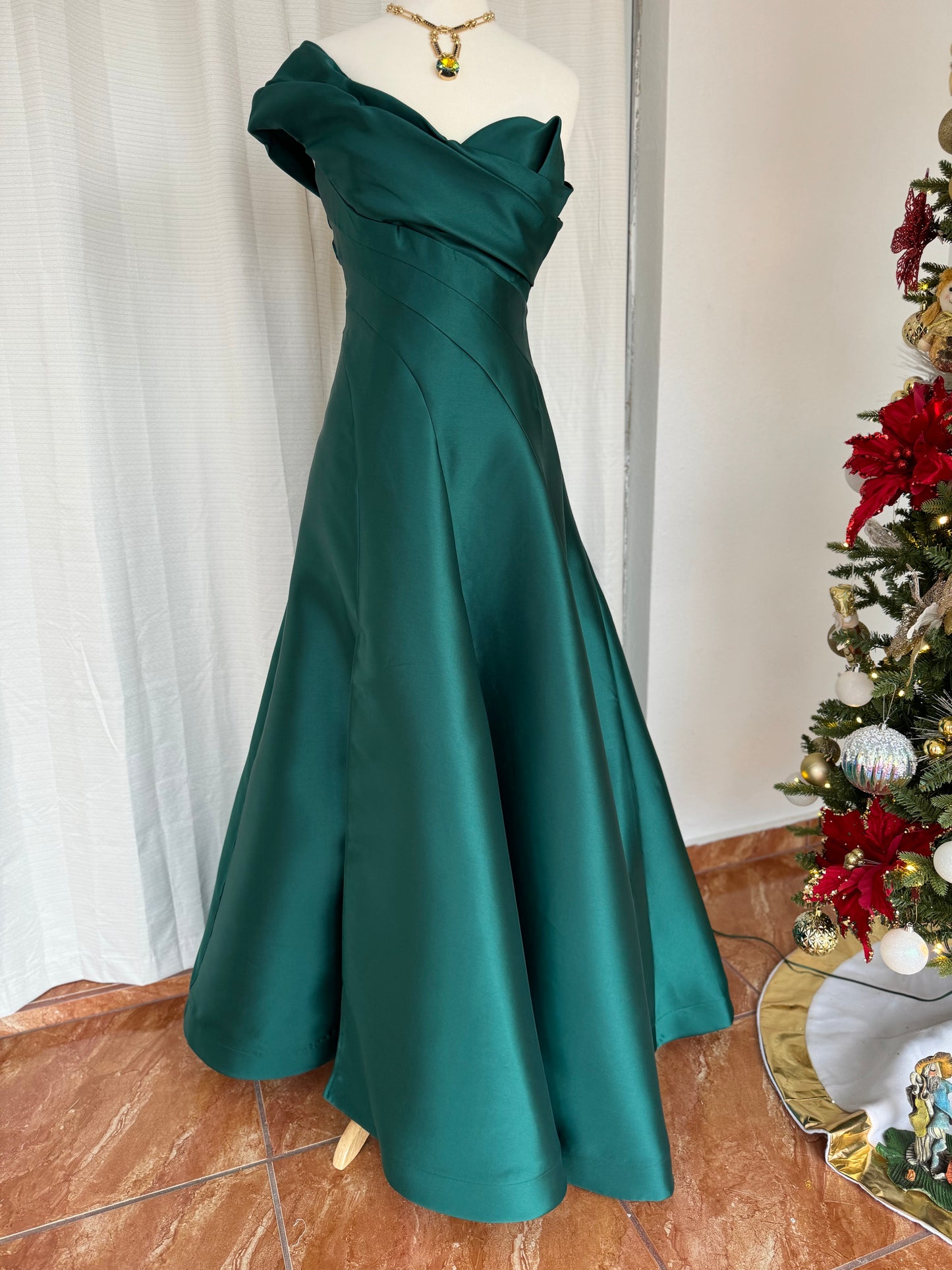 One shoulder Maxi dress