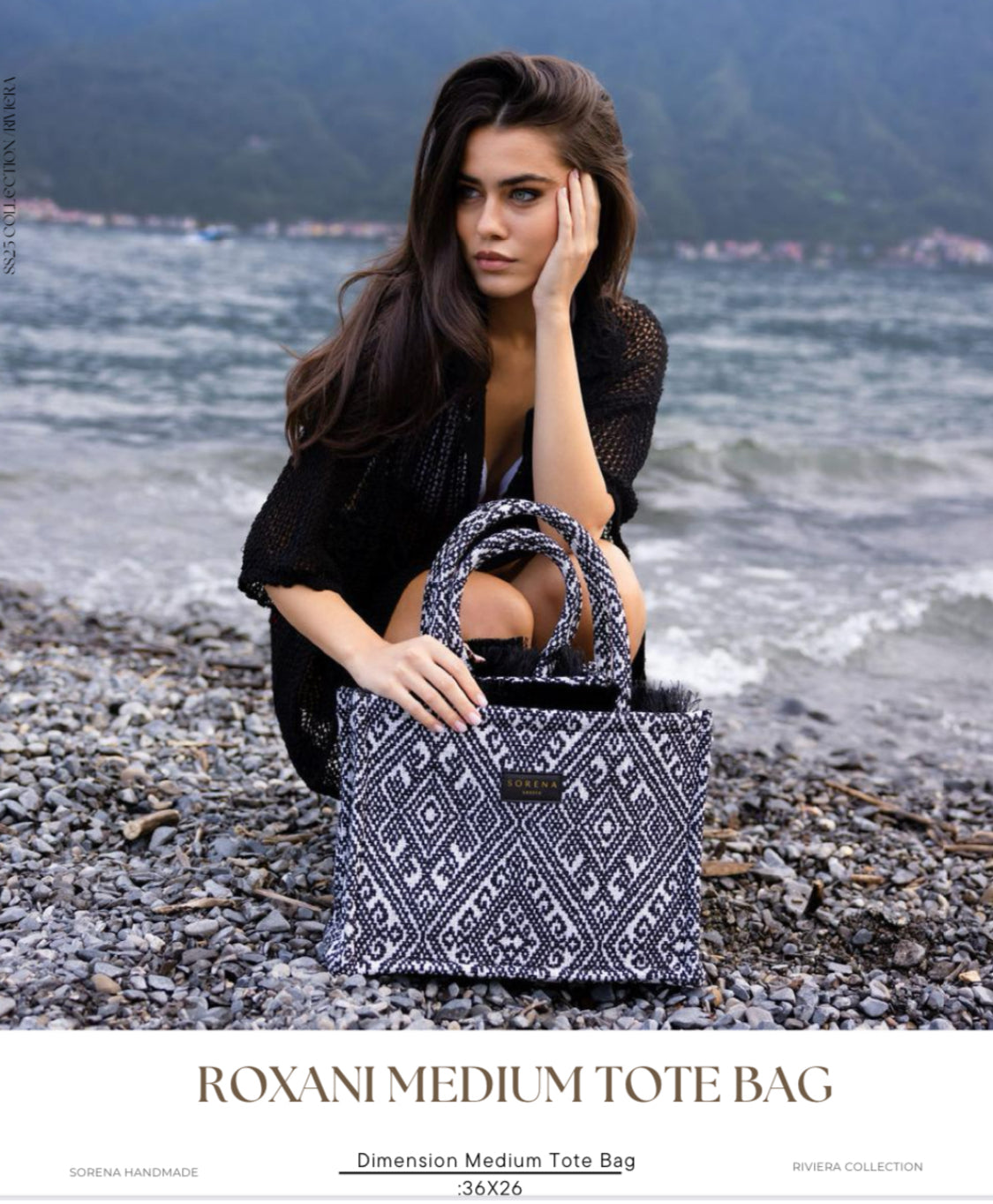 Sorena Roxani Medium Greece Tote Bag