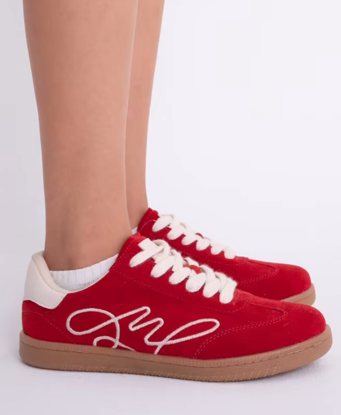 Naty London Sneaker Red