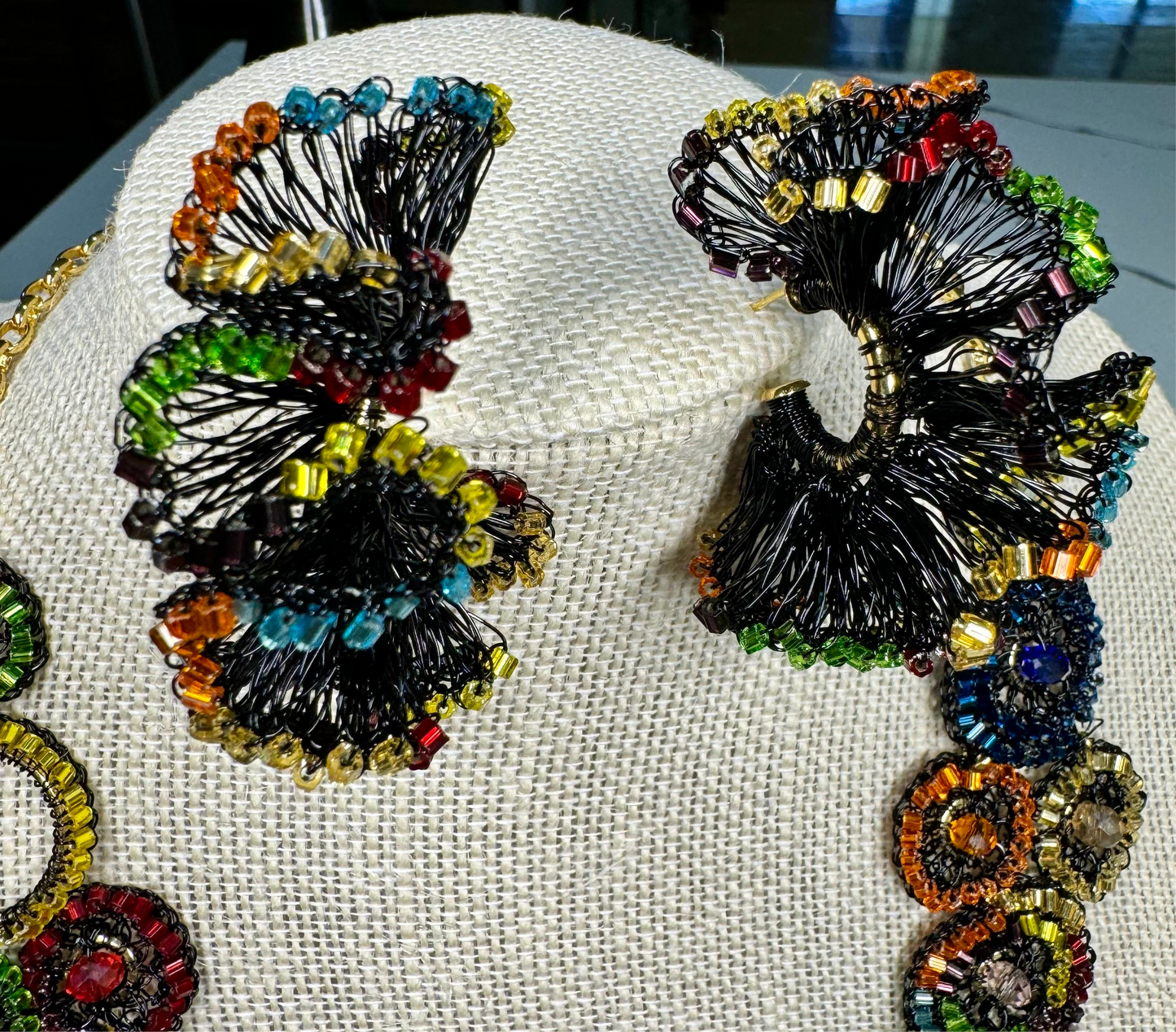 Lavish Earrings With Stones