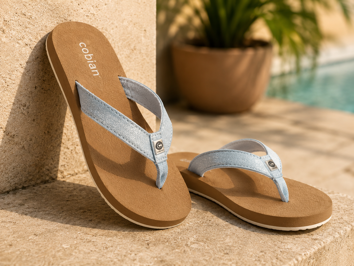 Cobian Skinny Bounce Sandal– Blue