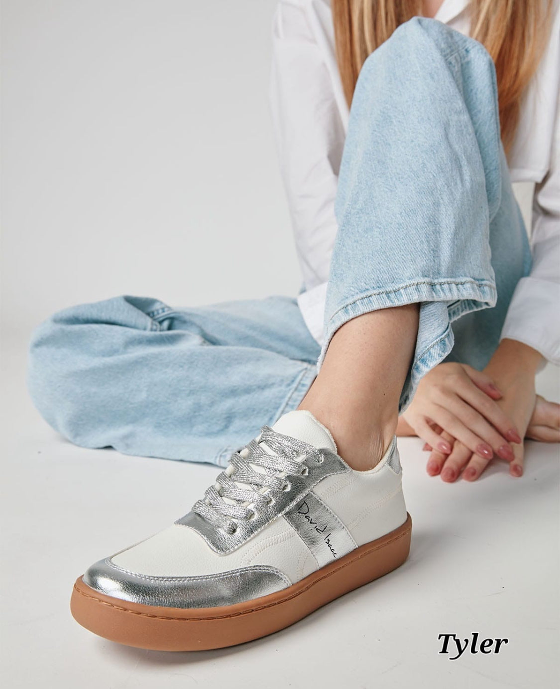 David Isaac Tyler Sneakers Silver