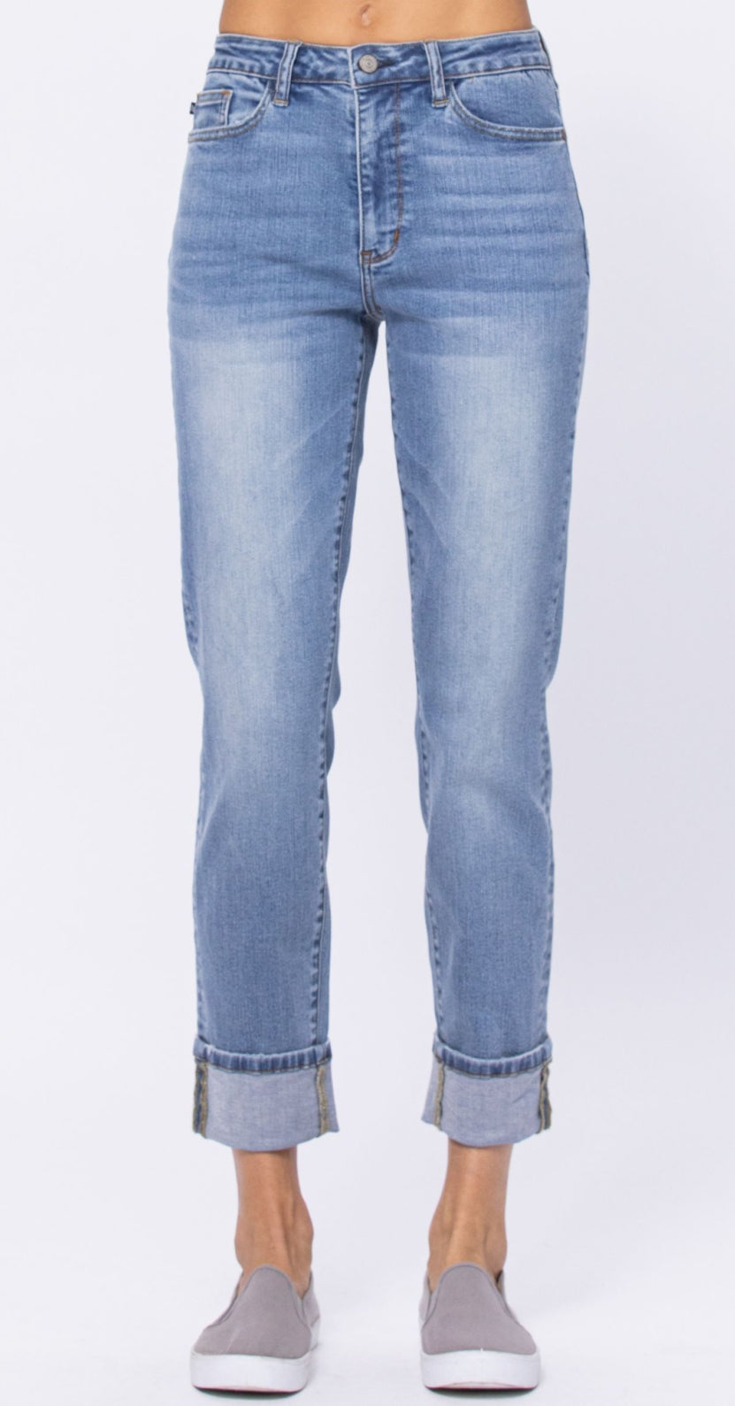 Plus Light Blue Denim