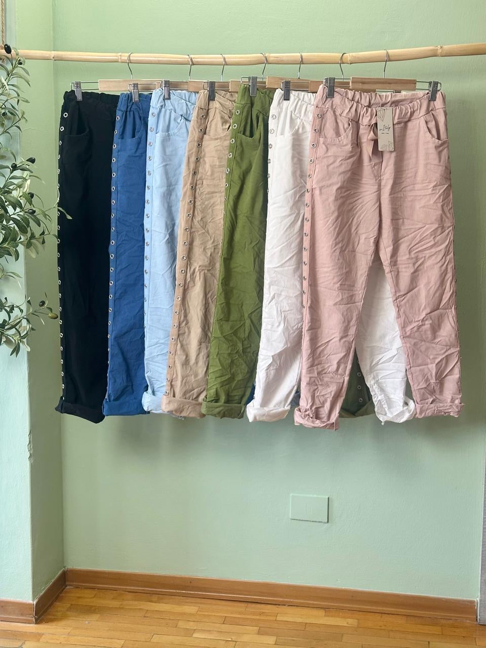 Italian Sport Pants Beige