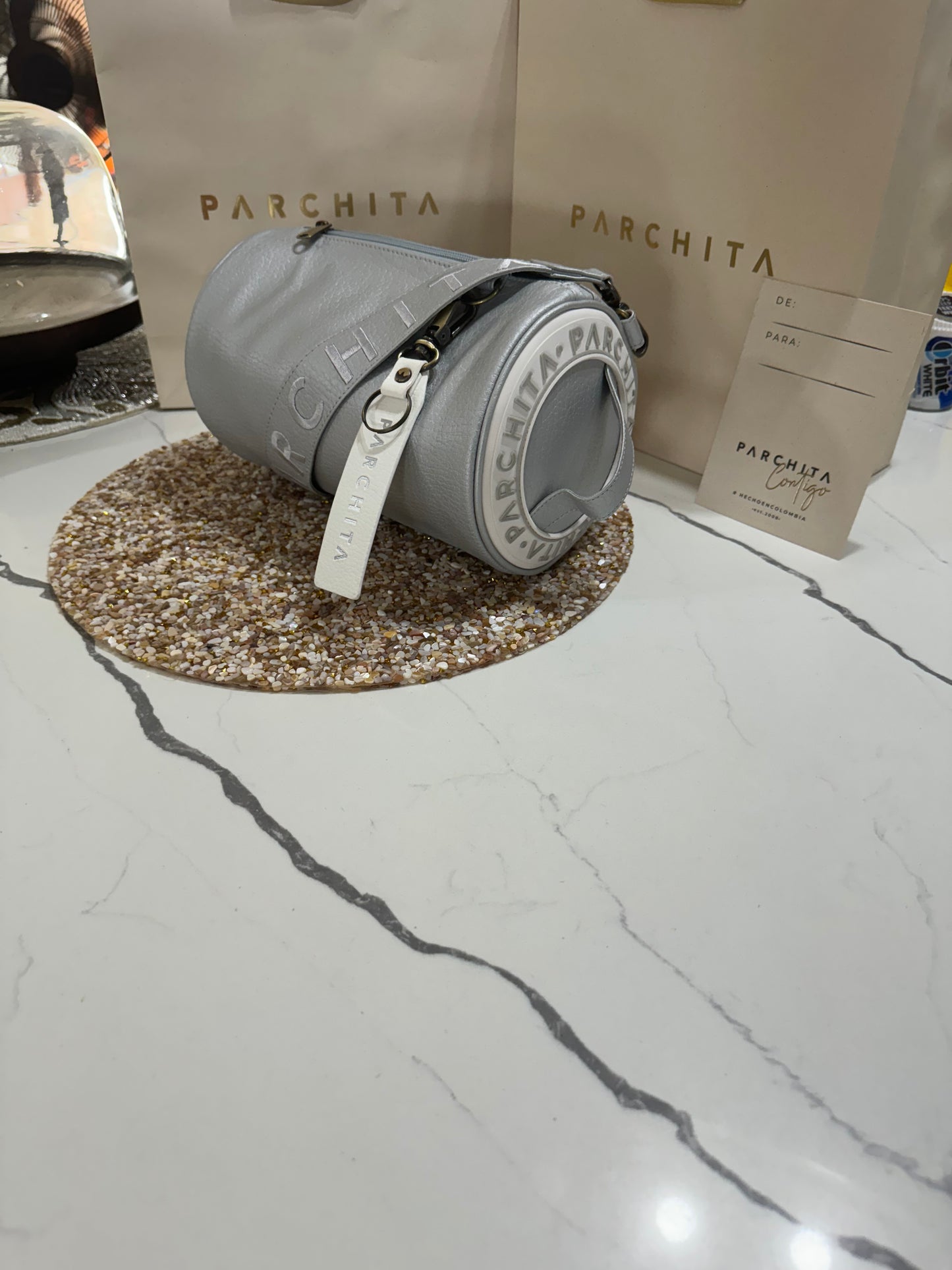 Cartera Parchita cilindro