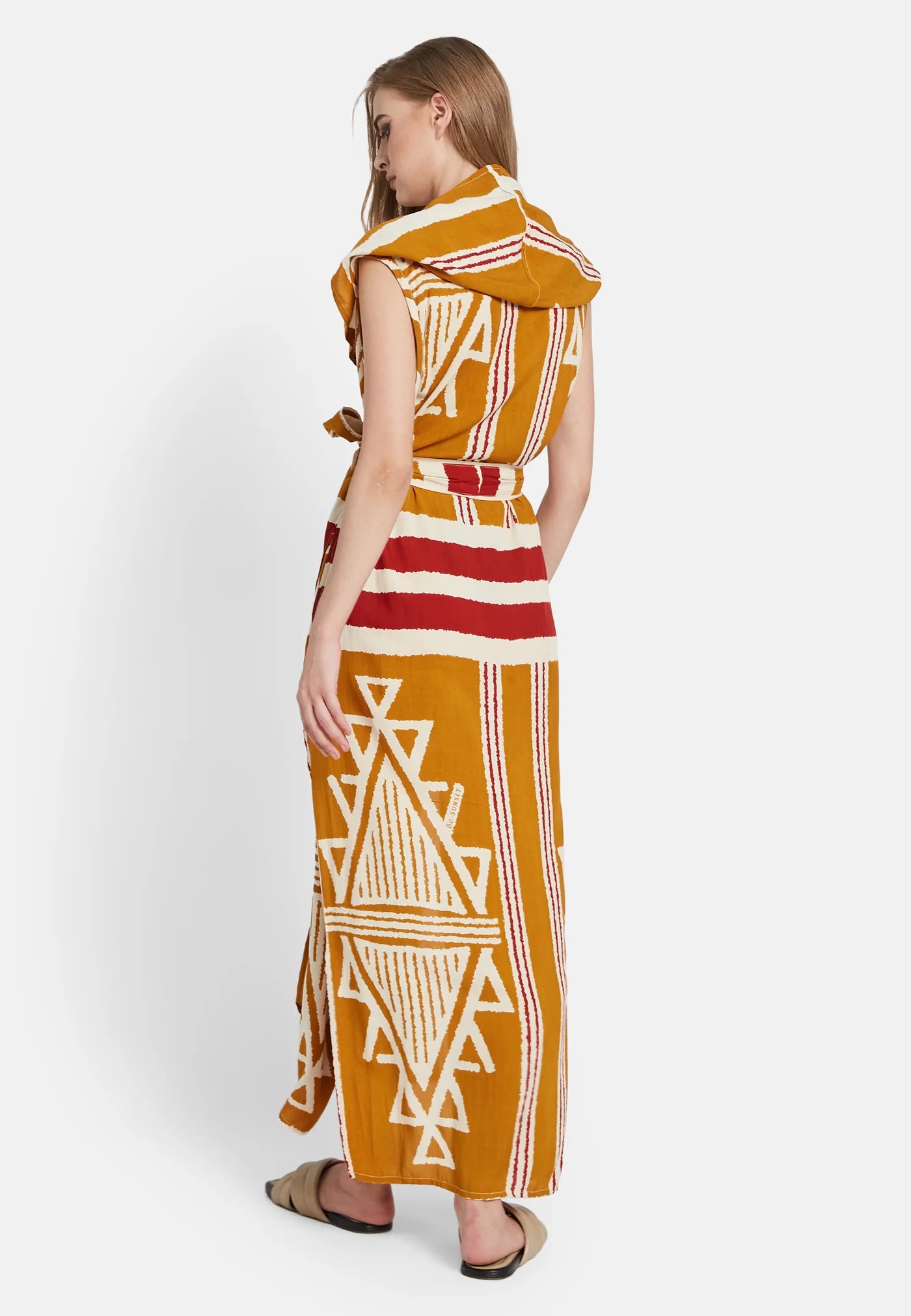 Biron Cardigan Saffron Tunic