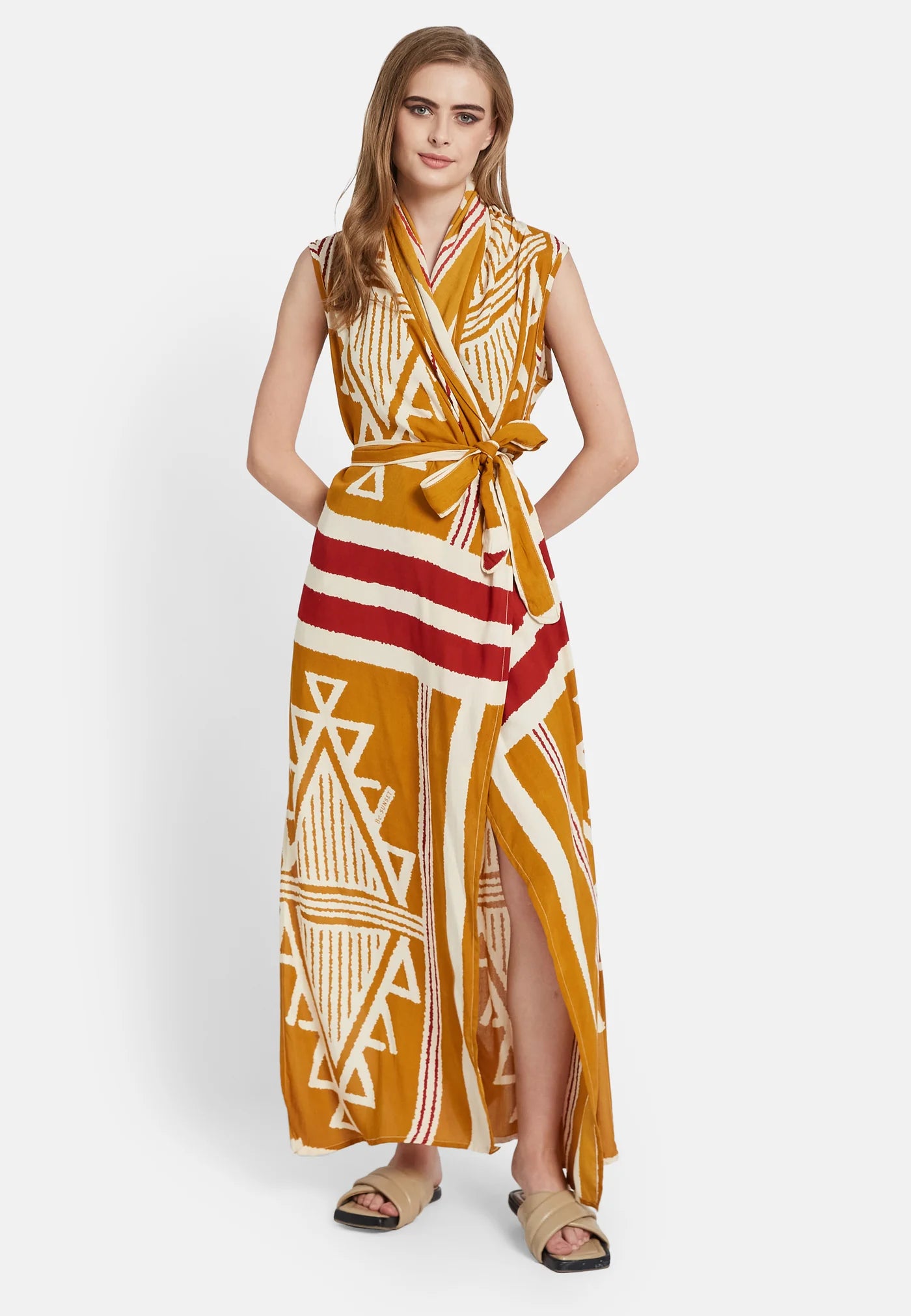 Biron Cardigan Saffron Tunic
