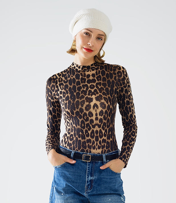Animal Print Body Top