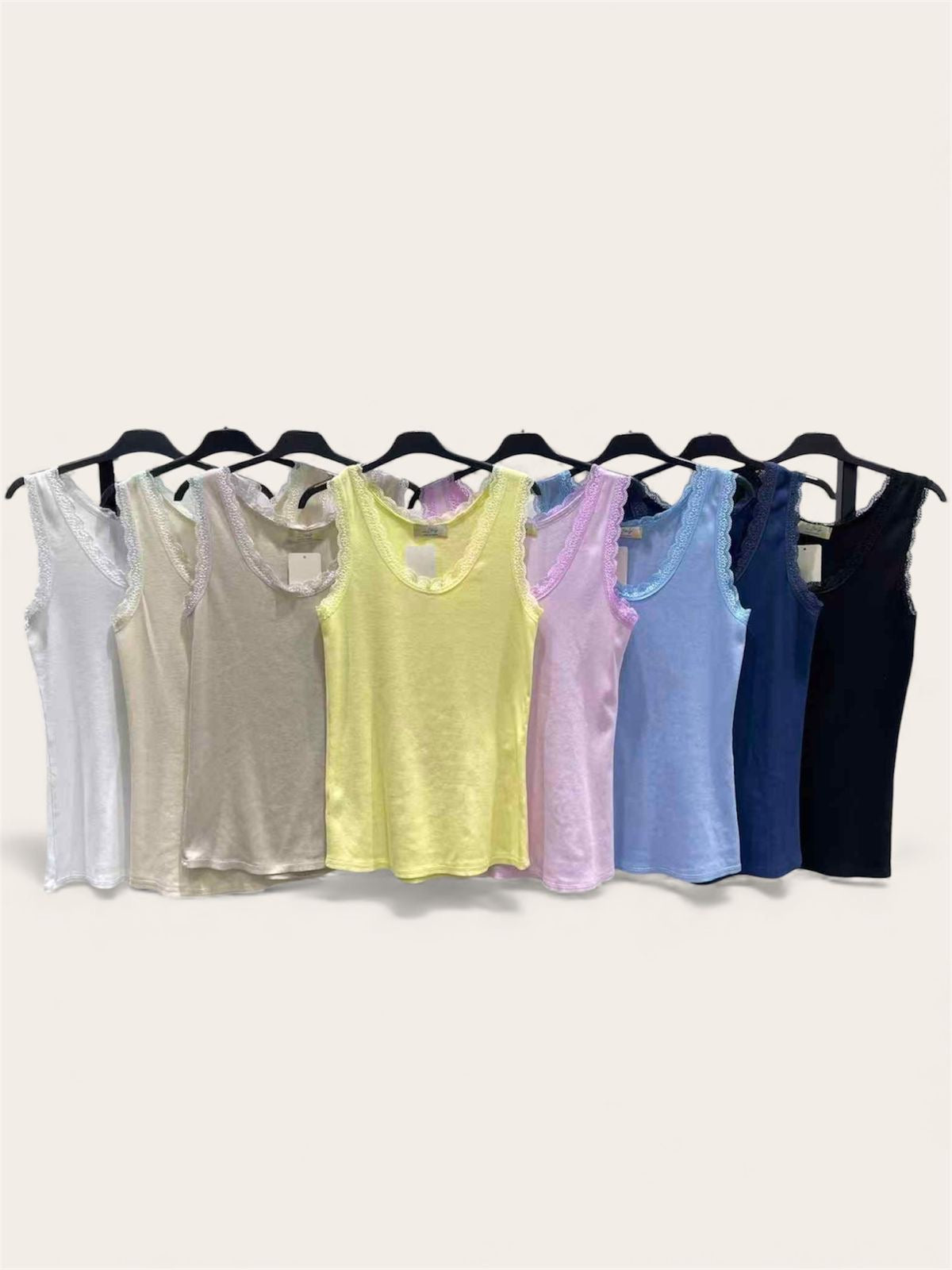 Italian Tank Top White-One Size