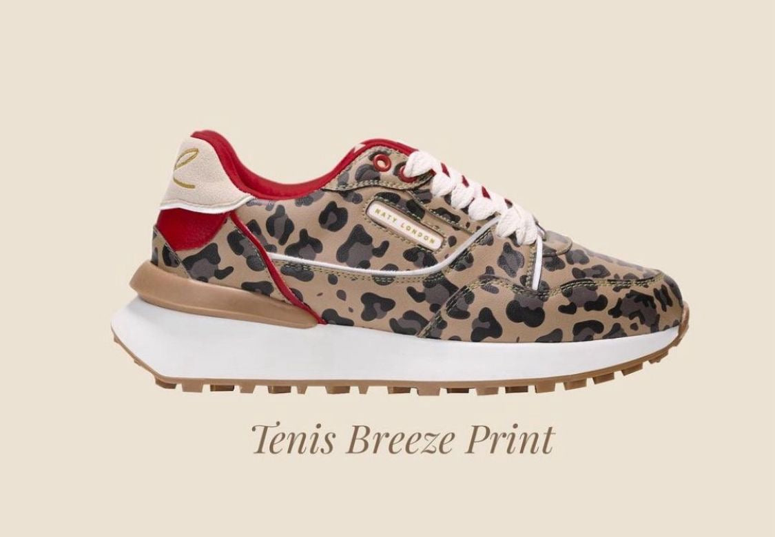 Animal Print Sneakers Naty London