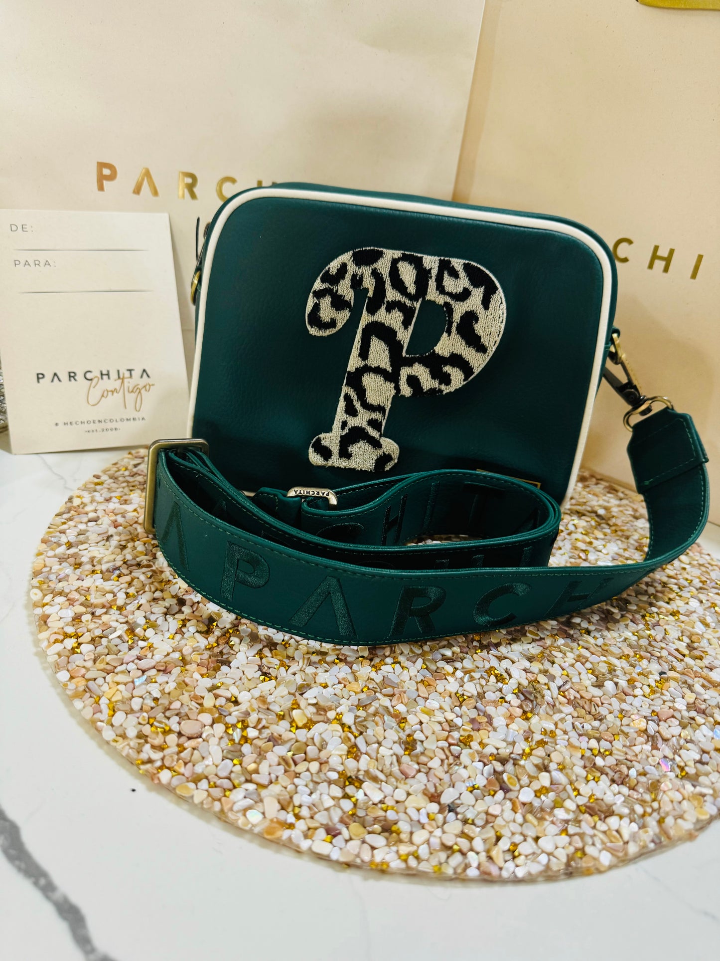 Cartera Parchita Adela Pradera