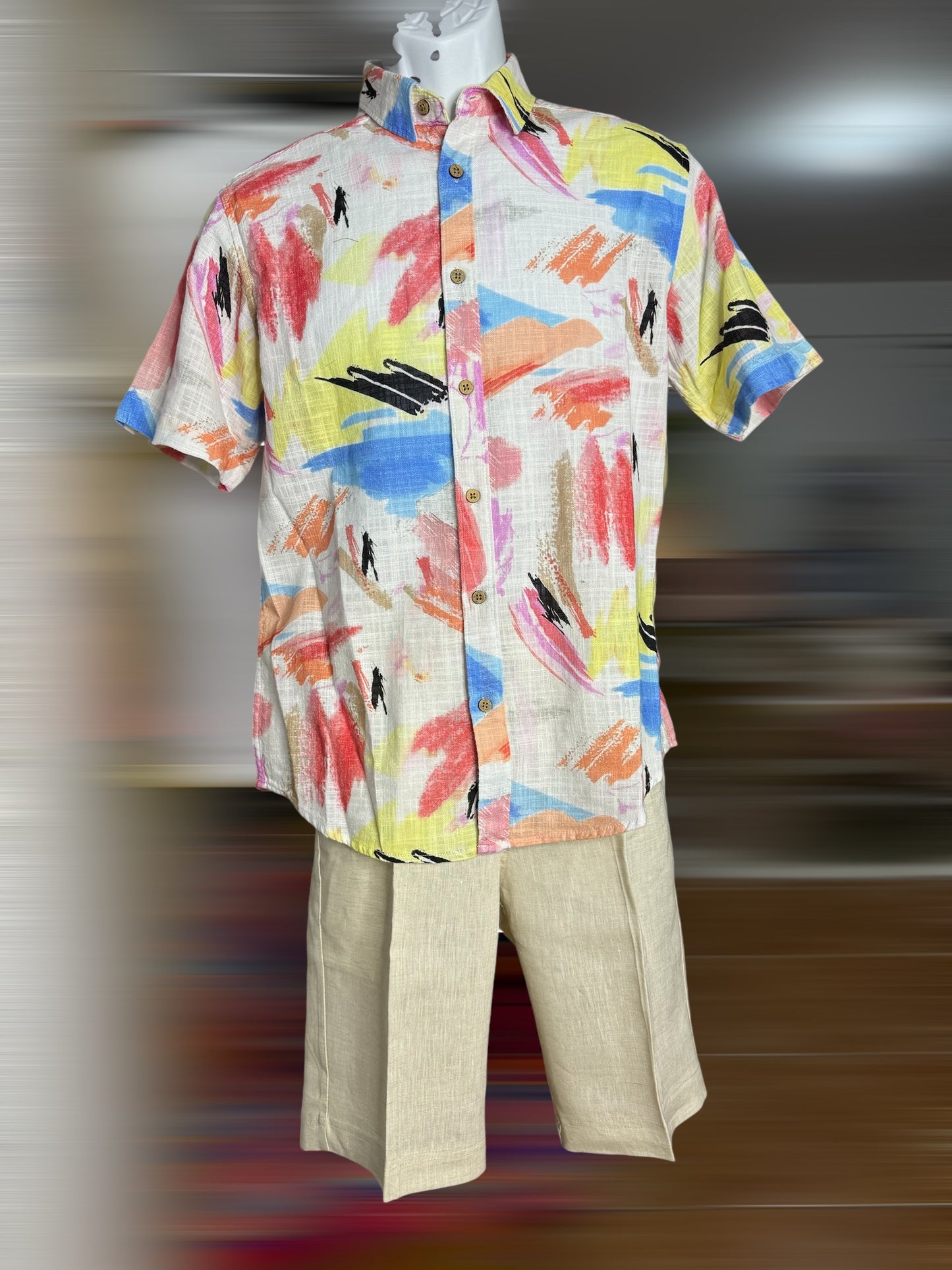 Men’s short in linen