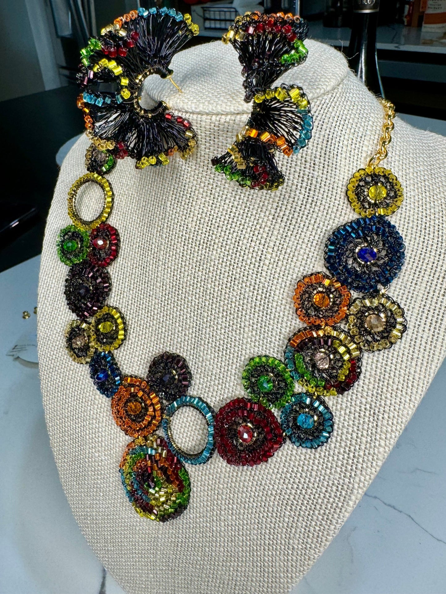 Lavish Earrings With Stones