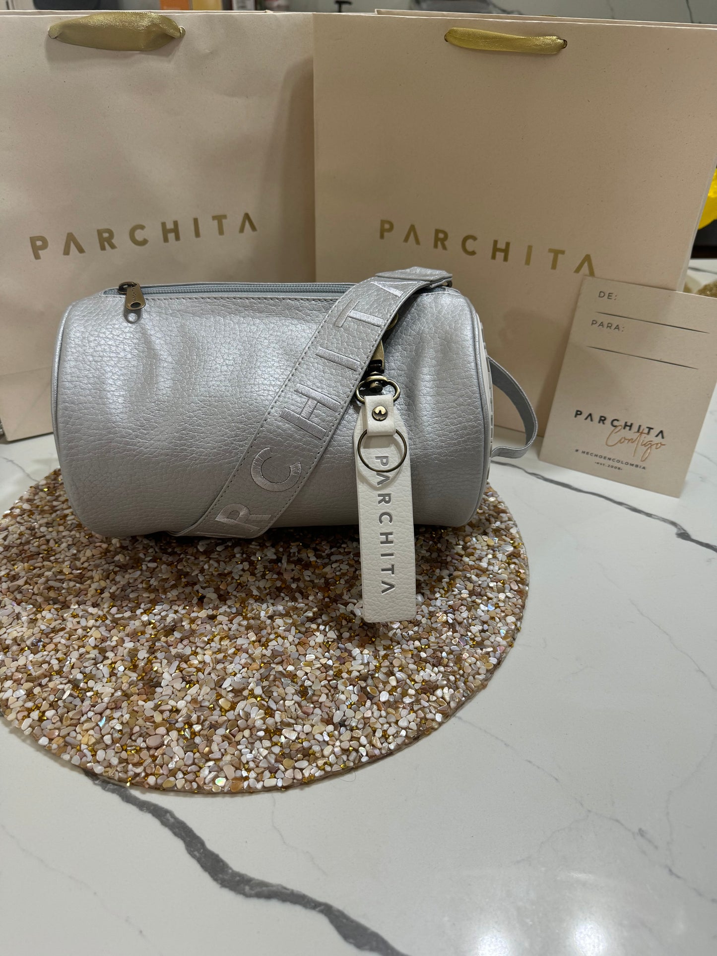 Cartera Parchita cilindro