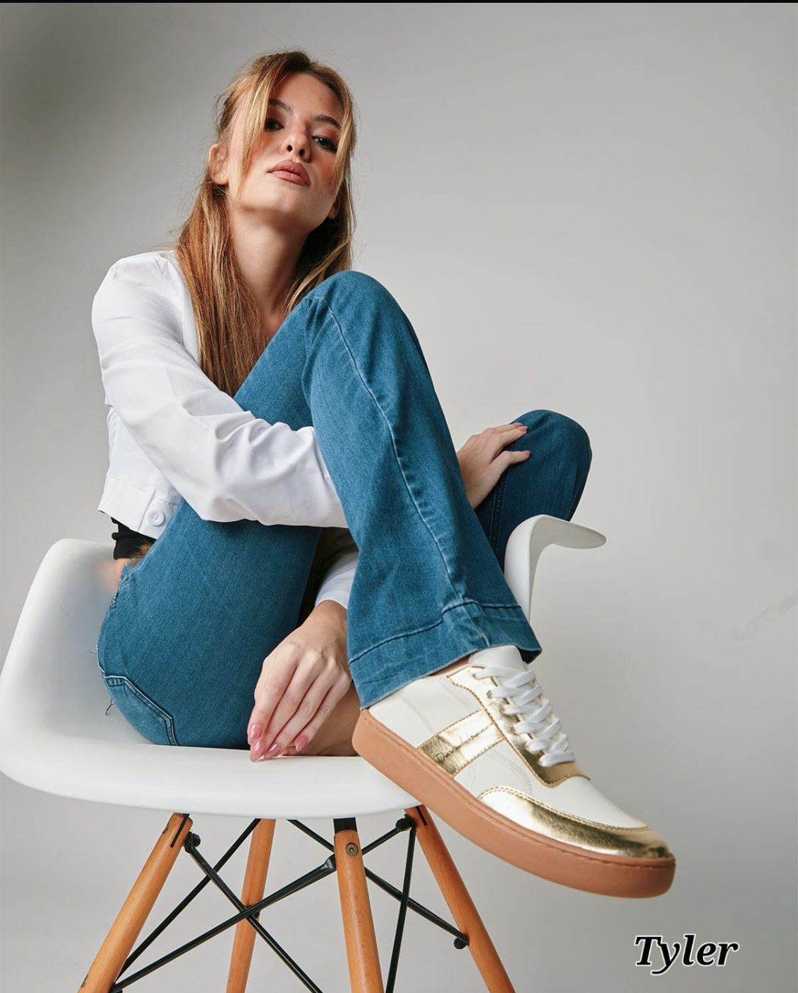 David Isaac Tyler Sneaker Gold