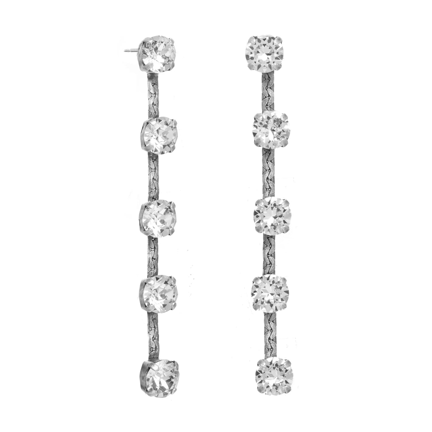 Lilith Earrings Antique Silver