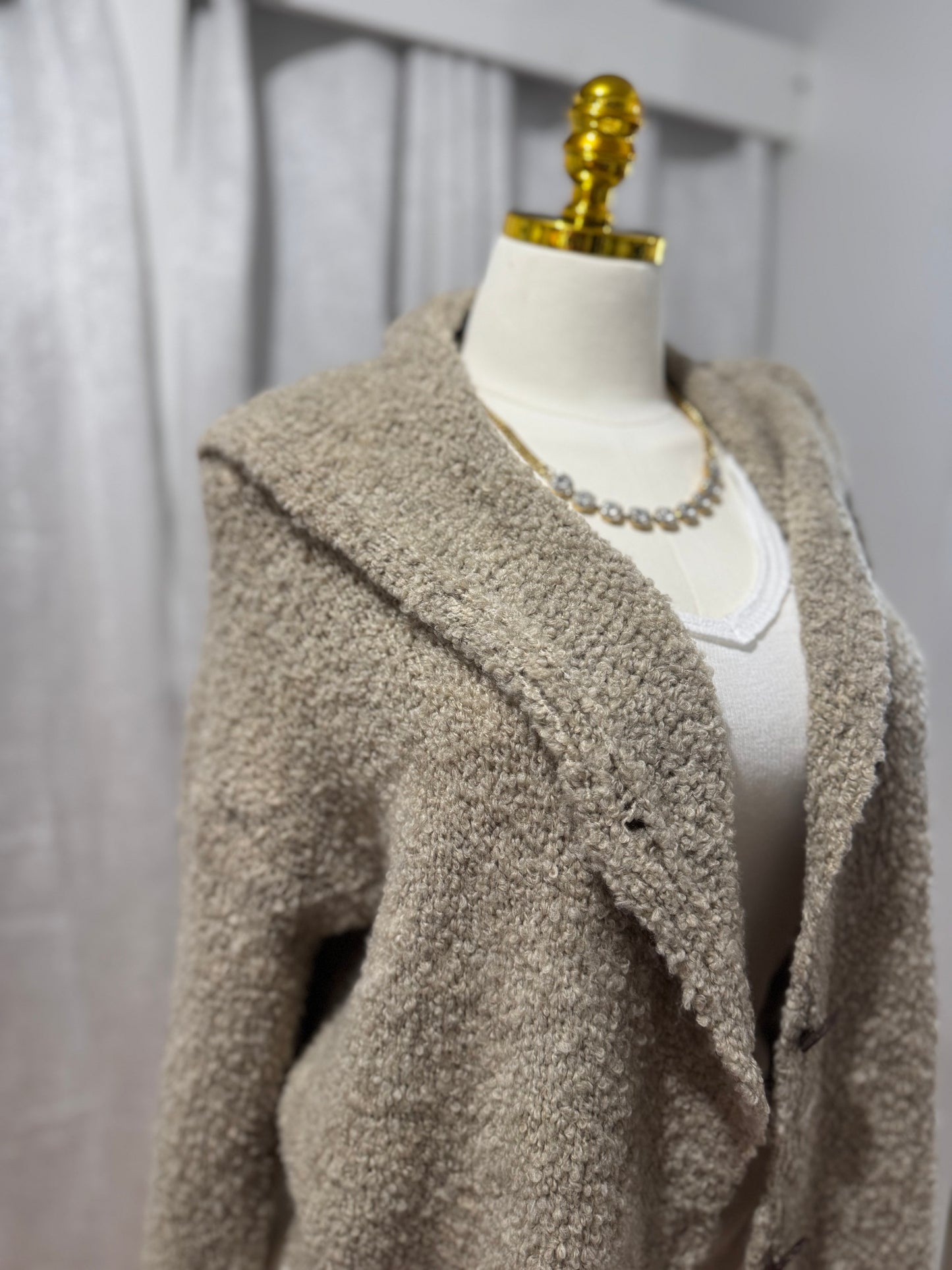 Cardigan Beige Italian Collection