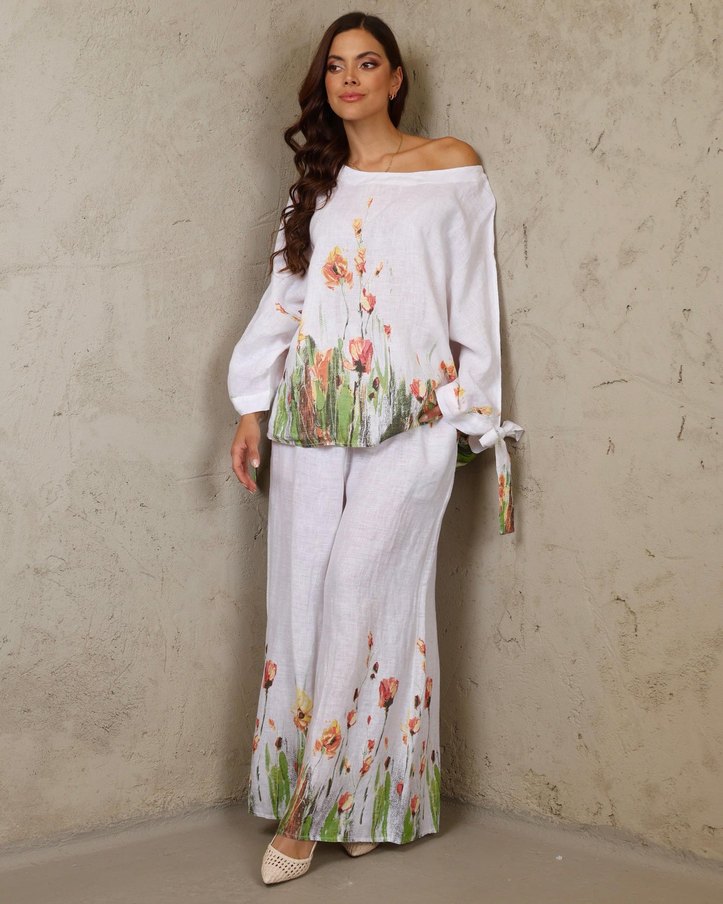 White Meadow Italian Set