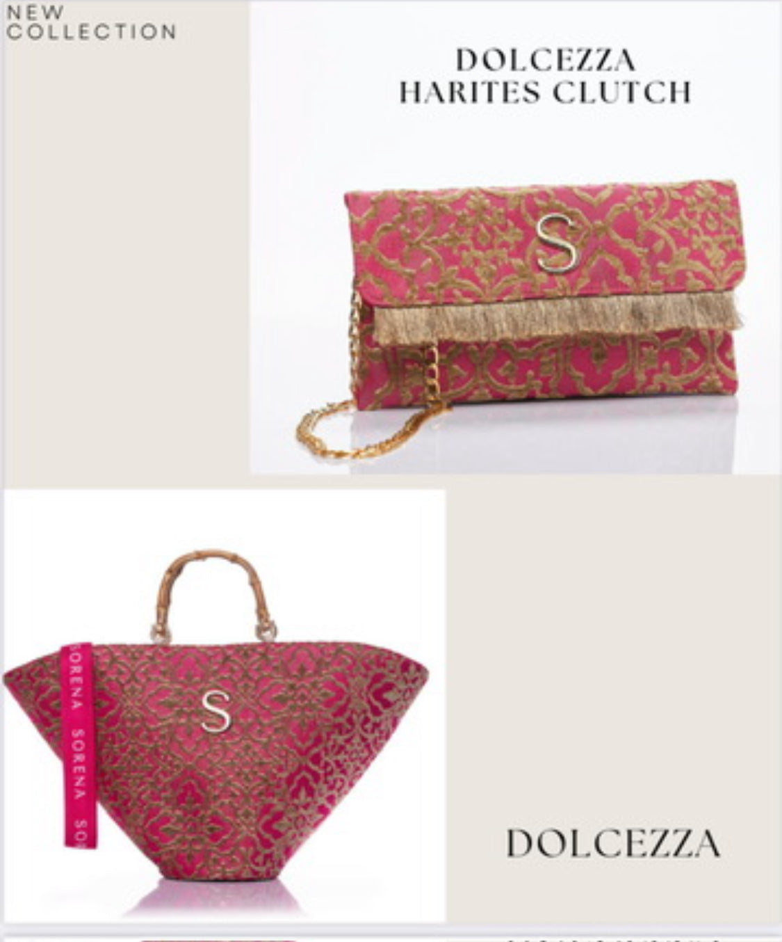 Sorena Dolcezza Large Greece Tote Bag