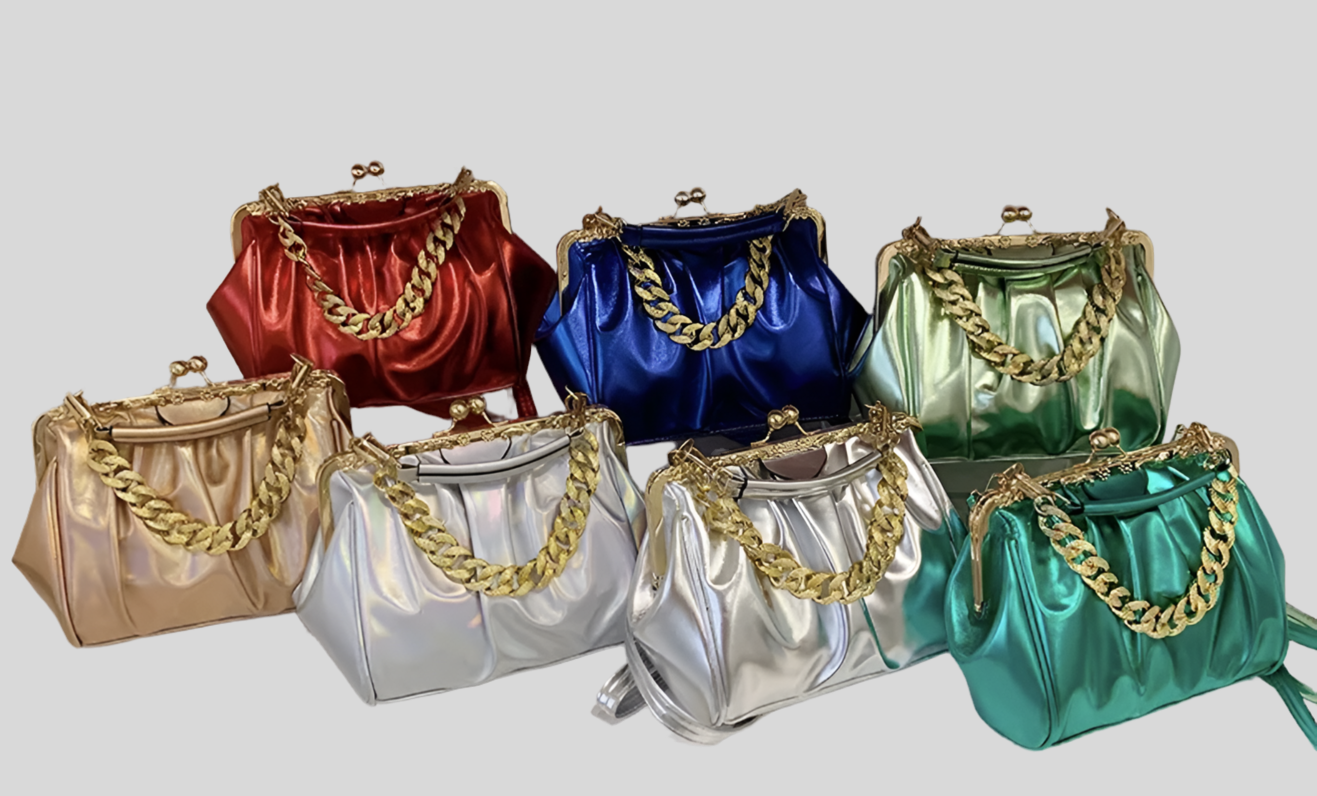 Vintage hand and crossbody bag