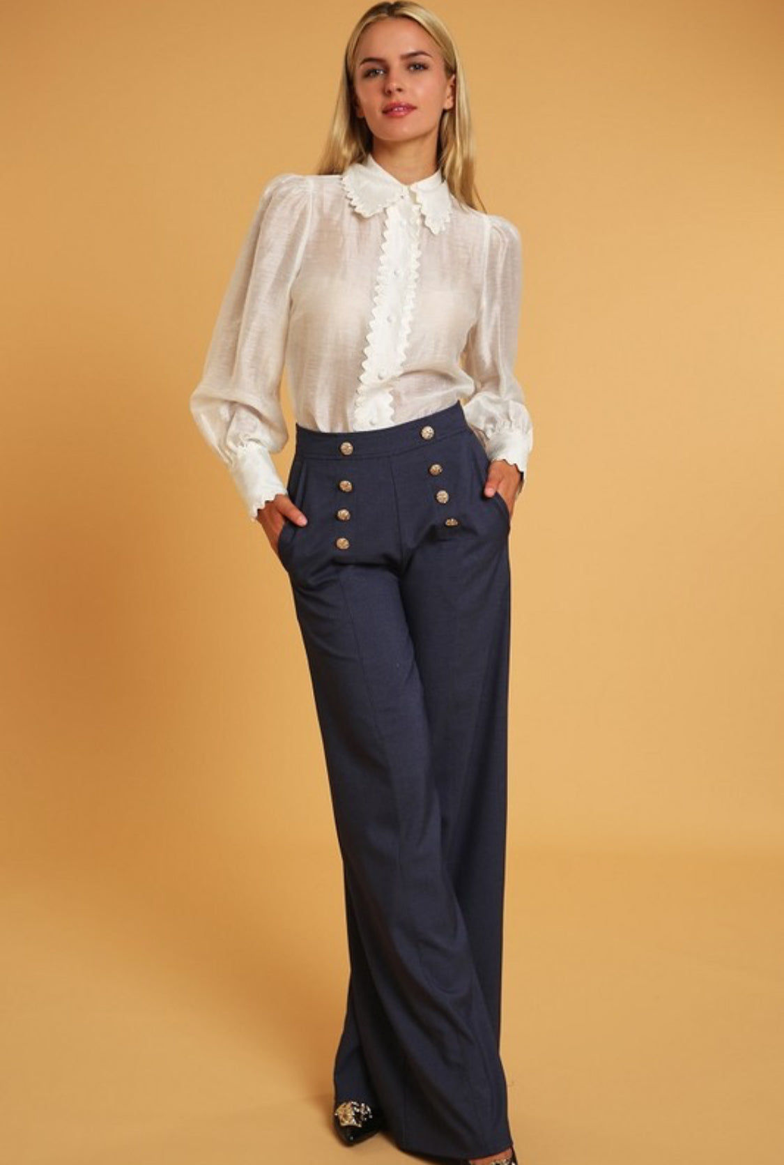 Dress Pants with buttons