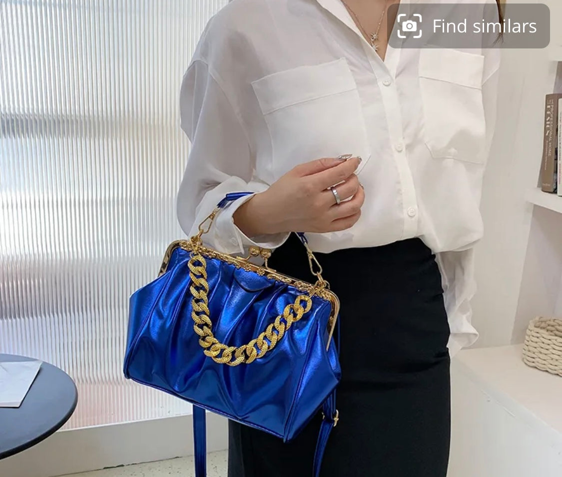 Vintage hand and crossbody bag
