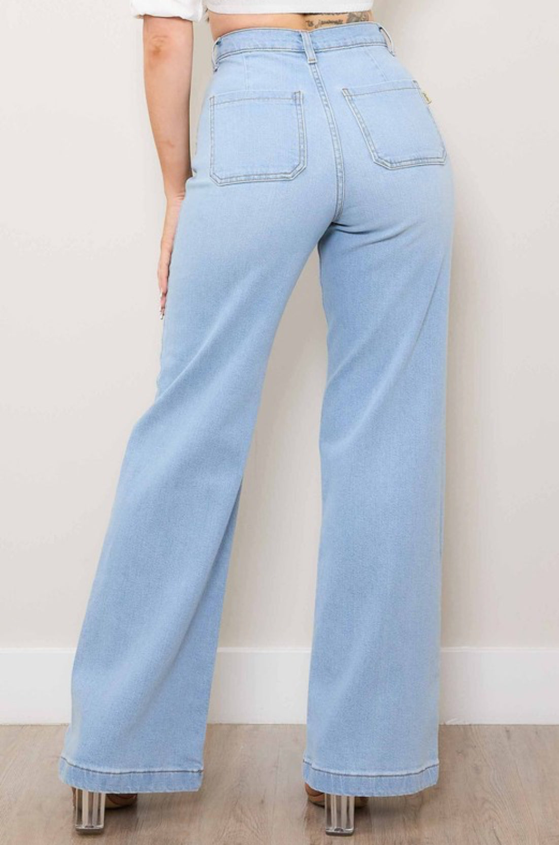 Light Stone Blue Denim